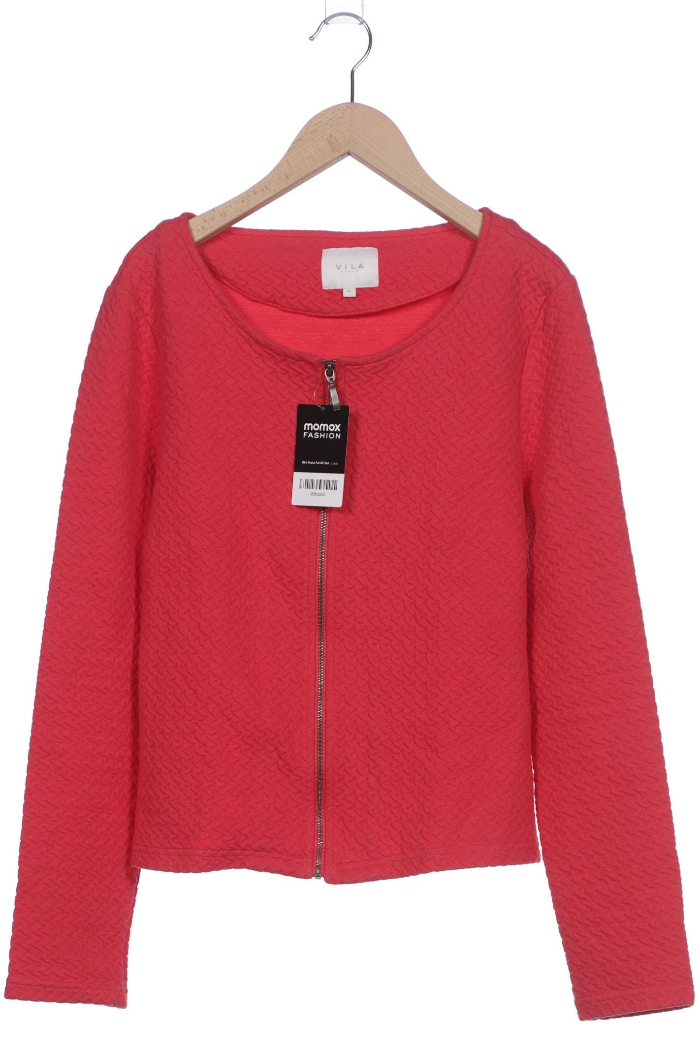 

Vila Damen Strickjacke, rot, Gr. 44