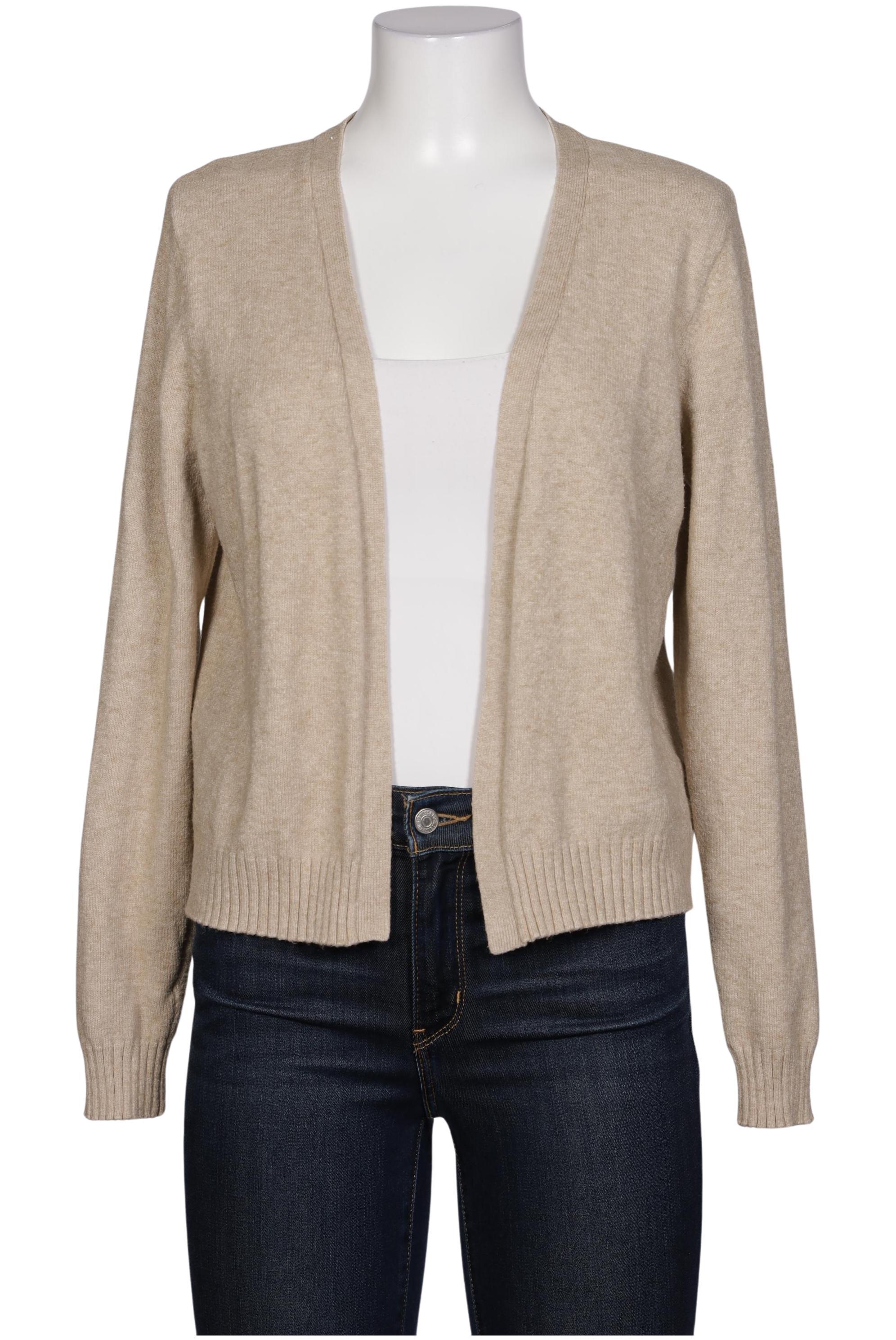 

Vila Damen Strickjacke, beige, Gr. 42