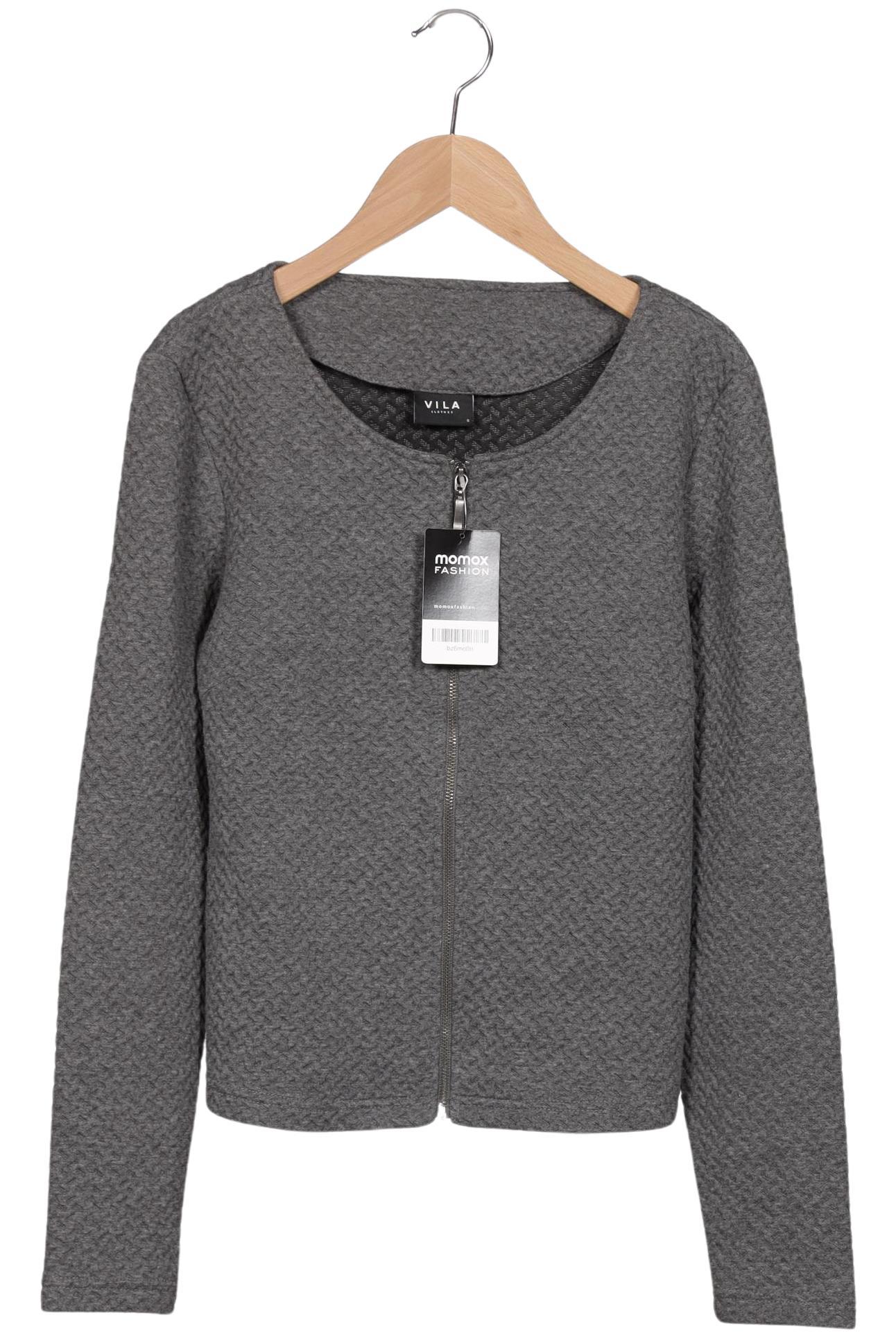

Vila Damen Strickjacke, grau, Gr. 36