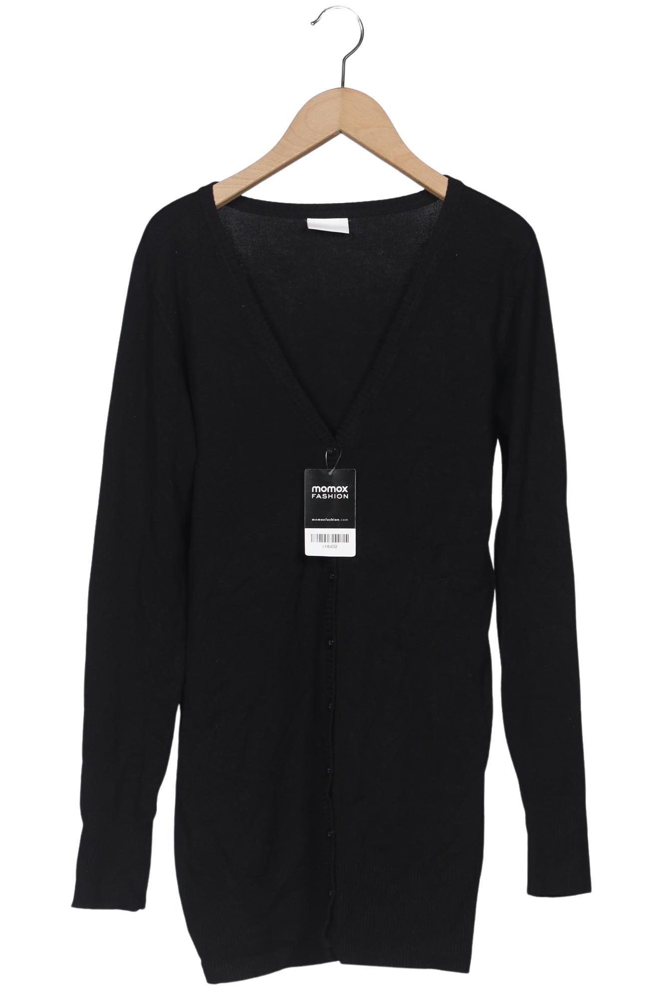 

Vila Damen Strickjacke, schwarz, Gr. 38