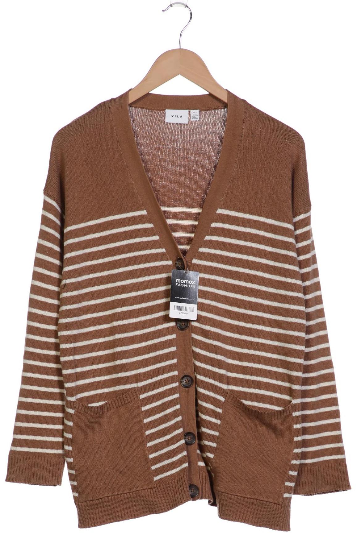 

Vila Damen Strickjacke, braun, Gr. 36