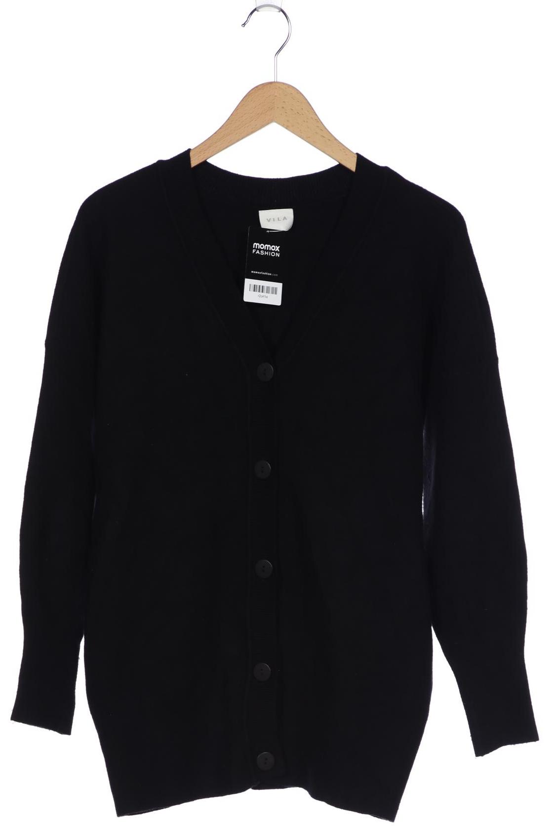 

Vila Damen Strickjacke, schwarz, Gr. 36