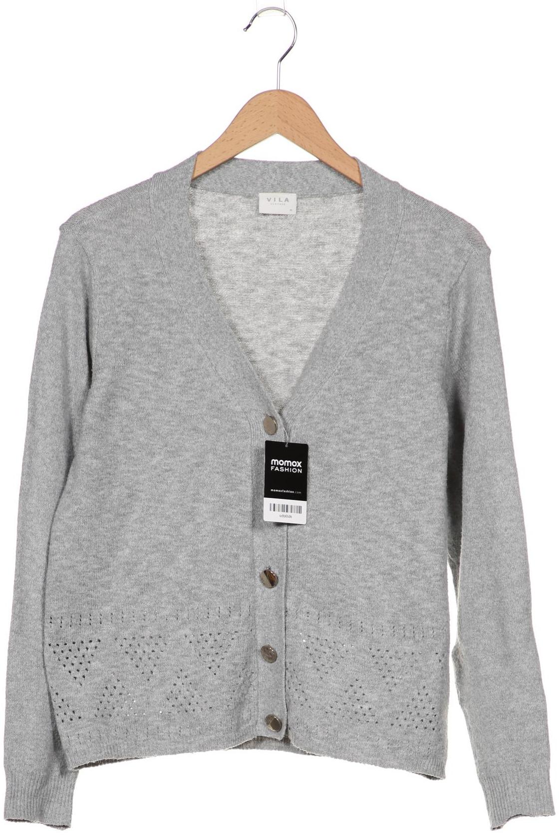 

Vila Damen Strickjacke, grau, Gr. 38