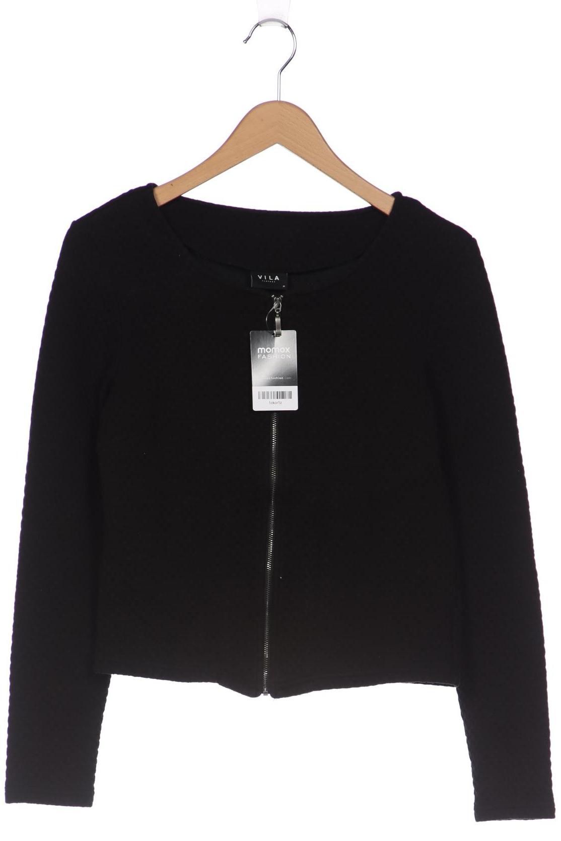 

Vila Damen Strickjacke, schwarz, Gr. 38