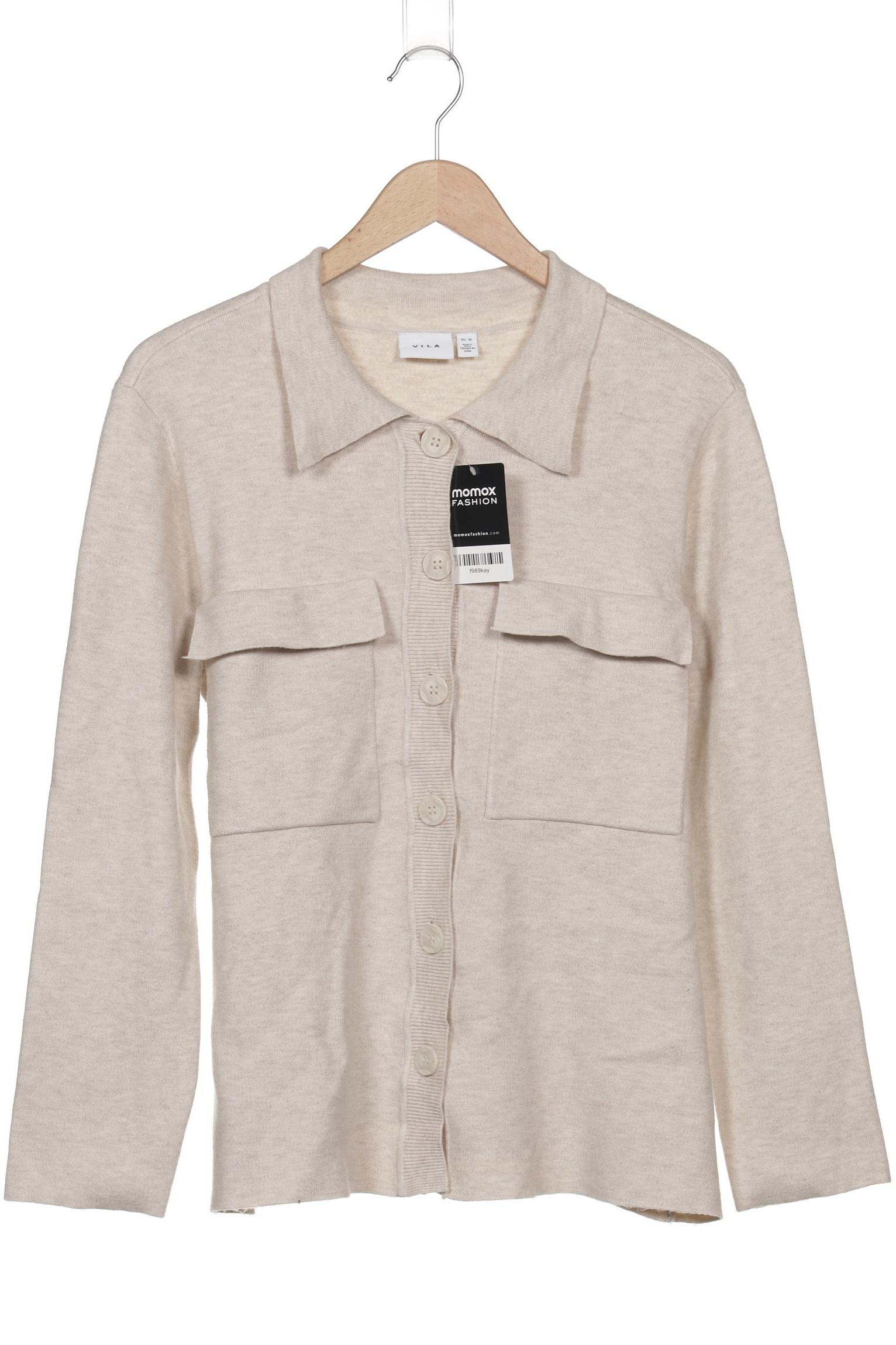 

Vila Damen Strickjacke, beige, Gr. 38