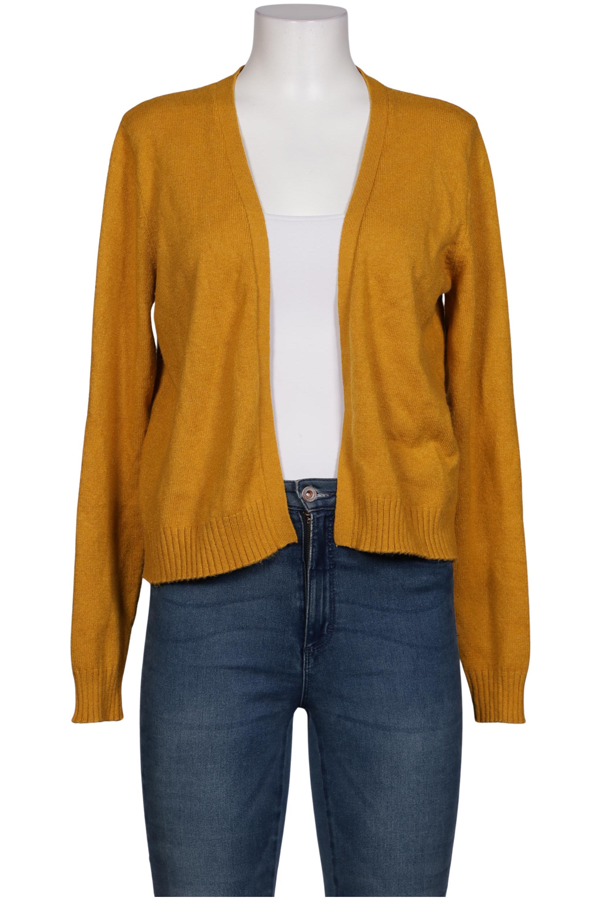 

Vila Damen Strickjacke, gelb, Gr. 42