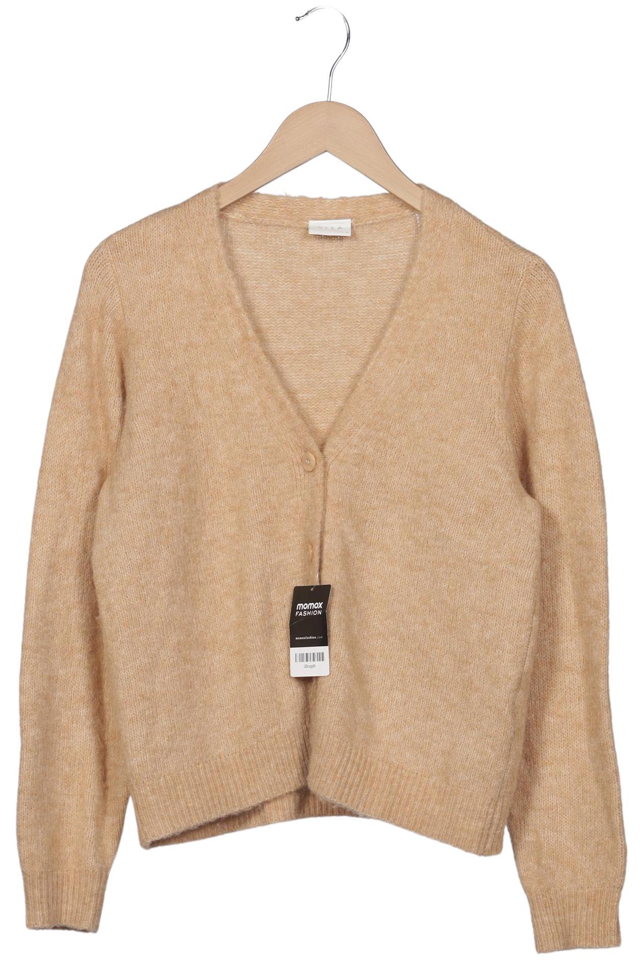 

Vila Damen Strickjacke, beige, Gr. 38