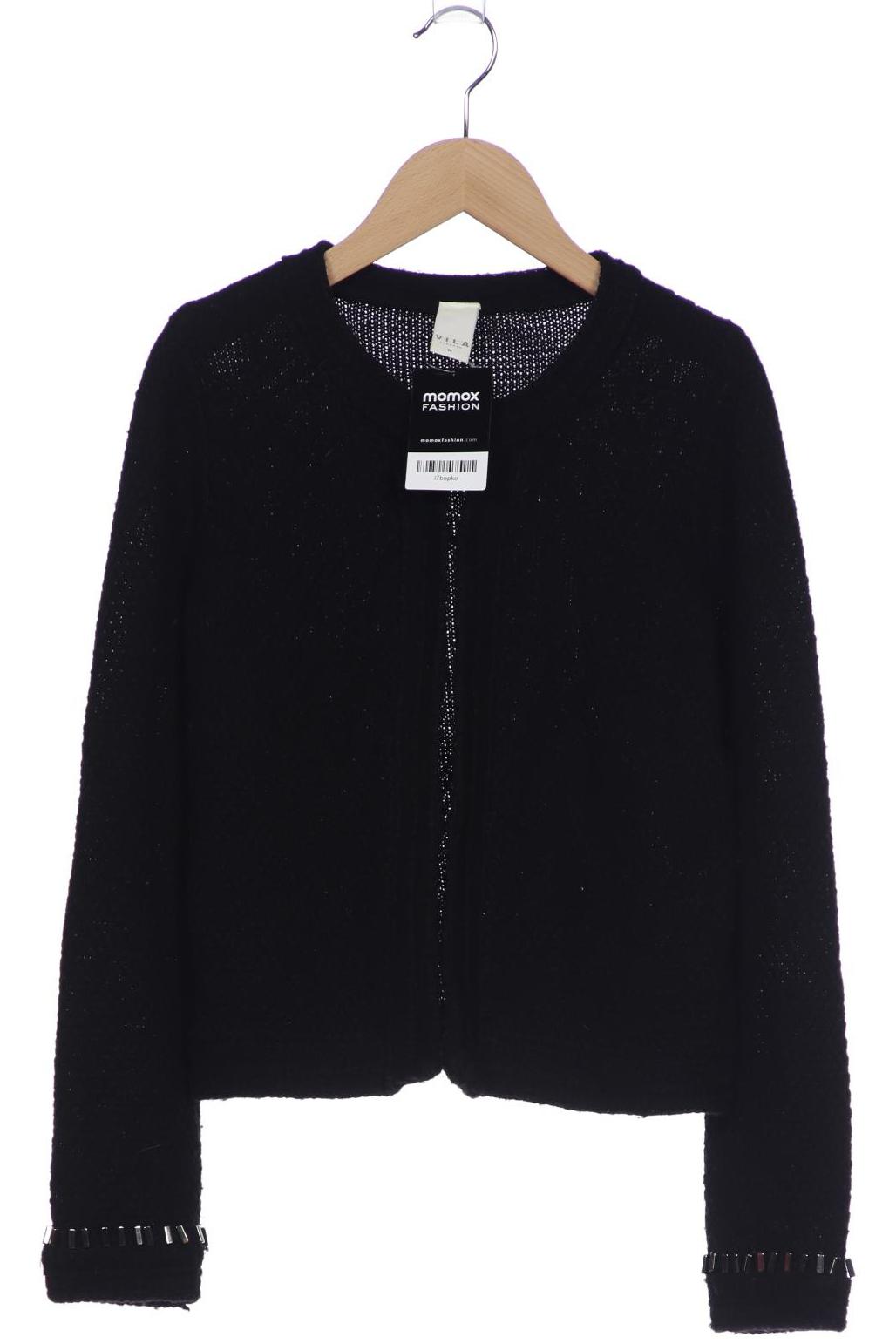 

Vila Damen Strickjacke, schwarz, Gr. 38