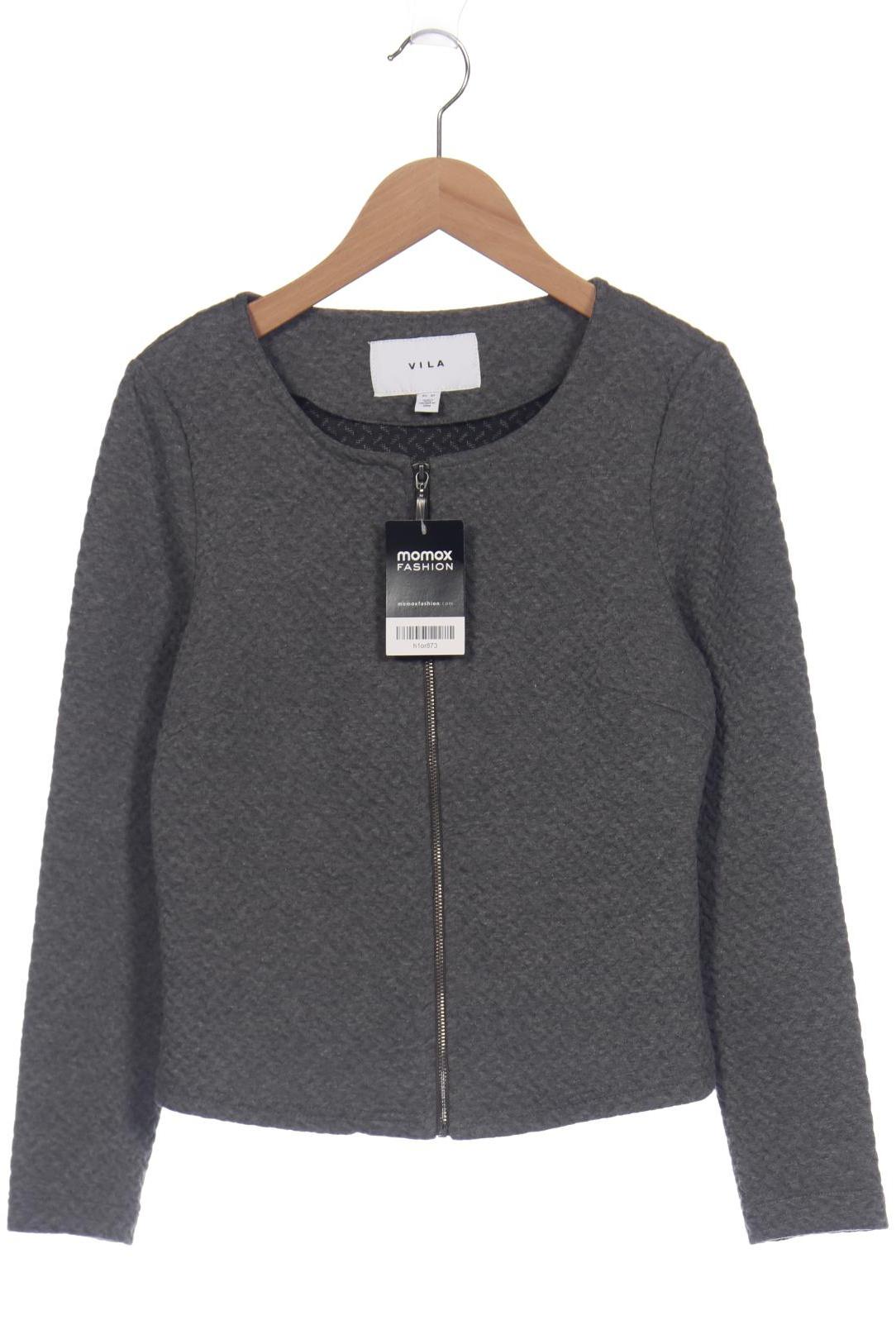 

Vila Damen Strickjacke, grau, Gr. 34