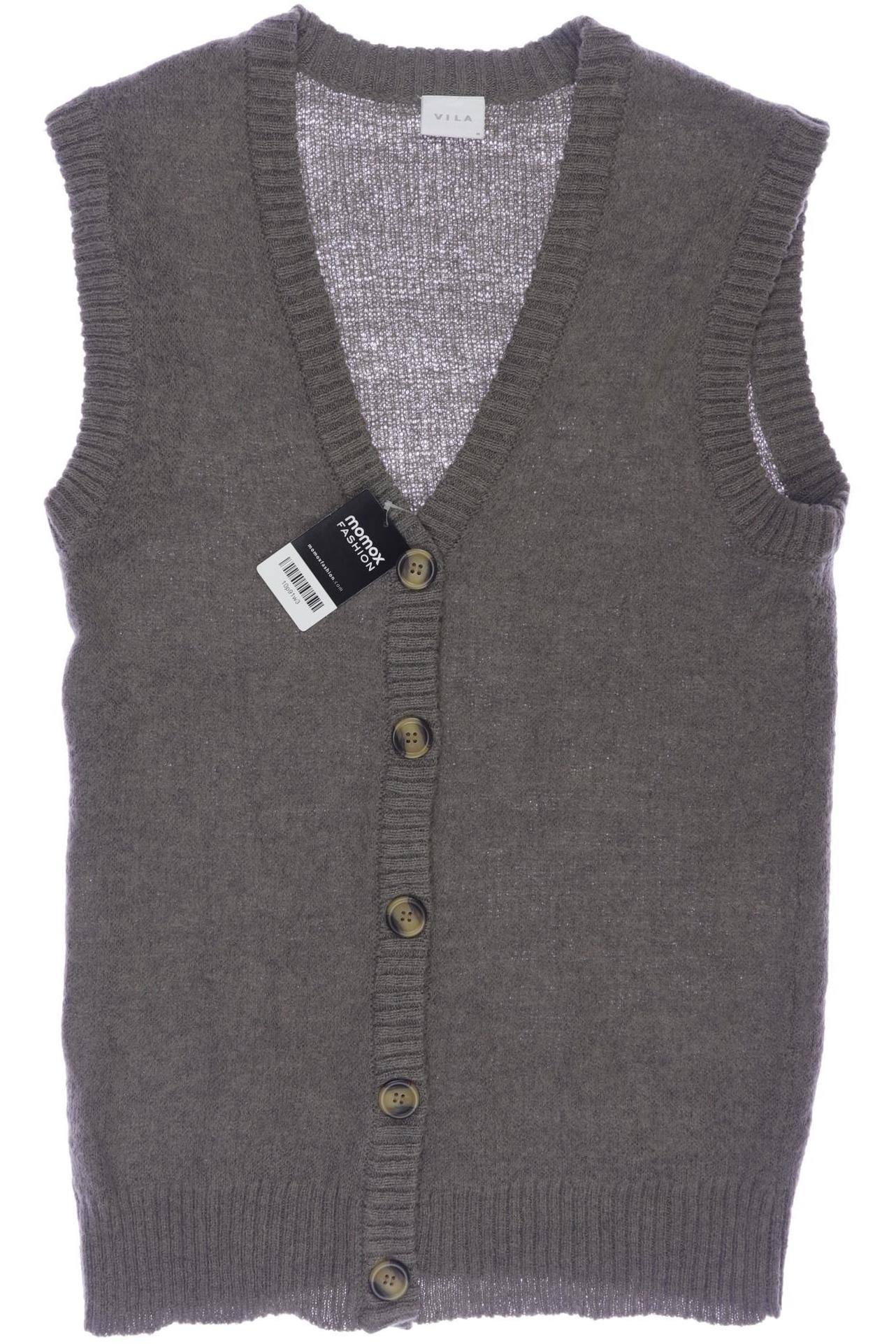 

Vila Damen Strickjacke, grau, Gr. 38