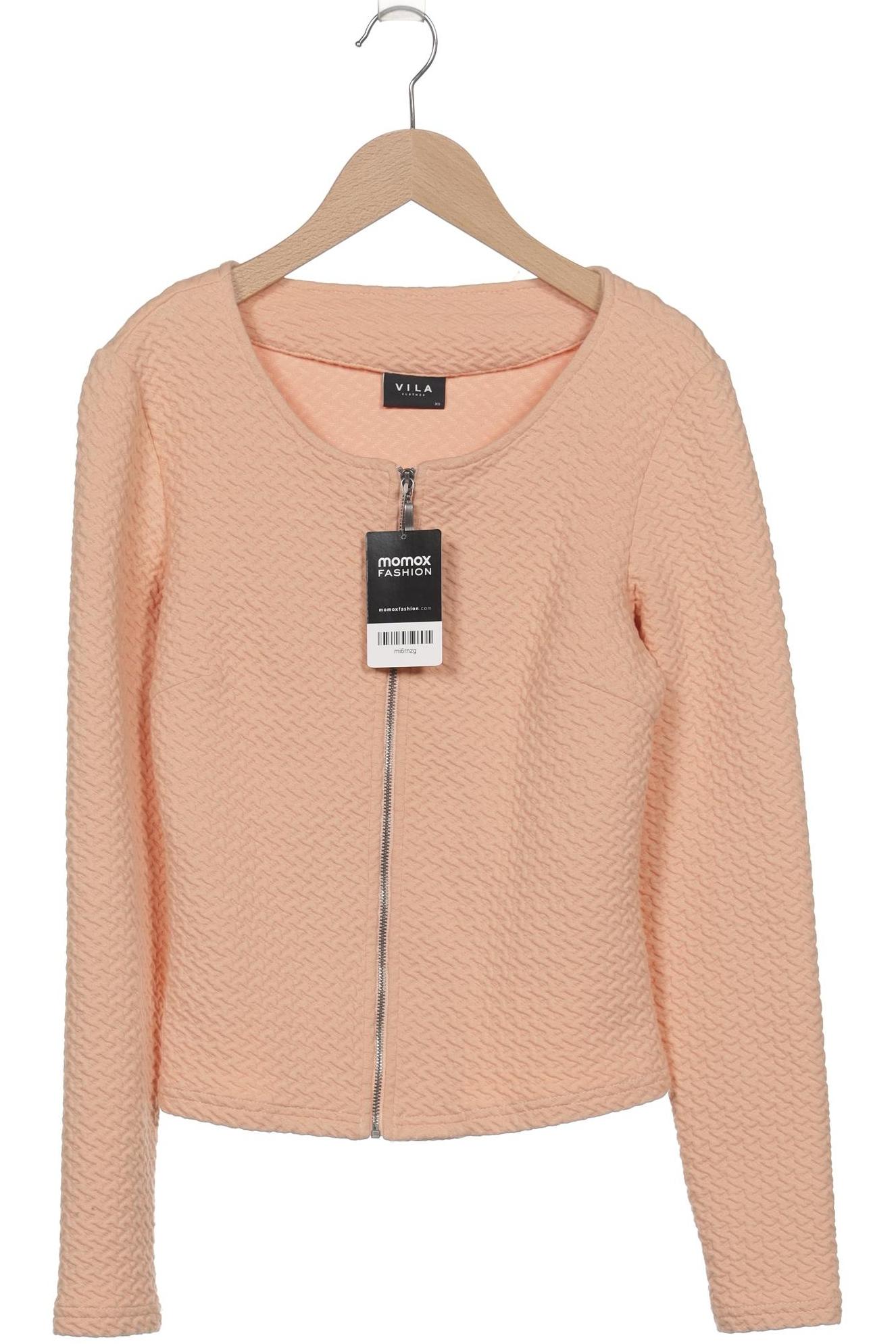 

Vila Damen Strickjacke, orange, Gr. 34