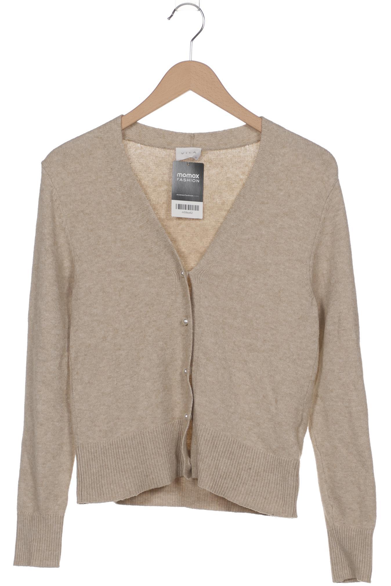 

Vila Damen Strickjacke, beige, Gr. 34
