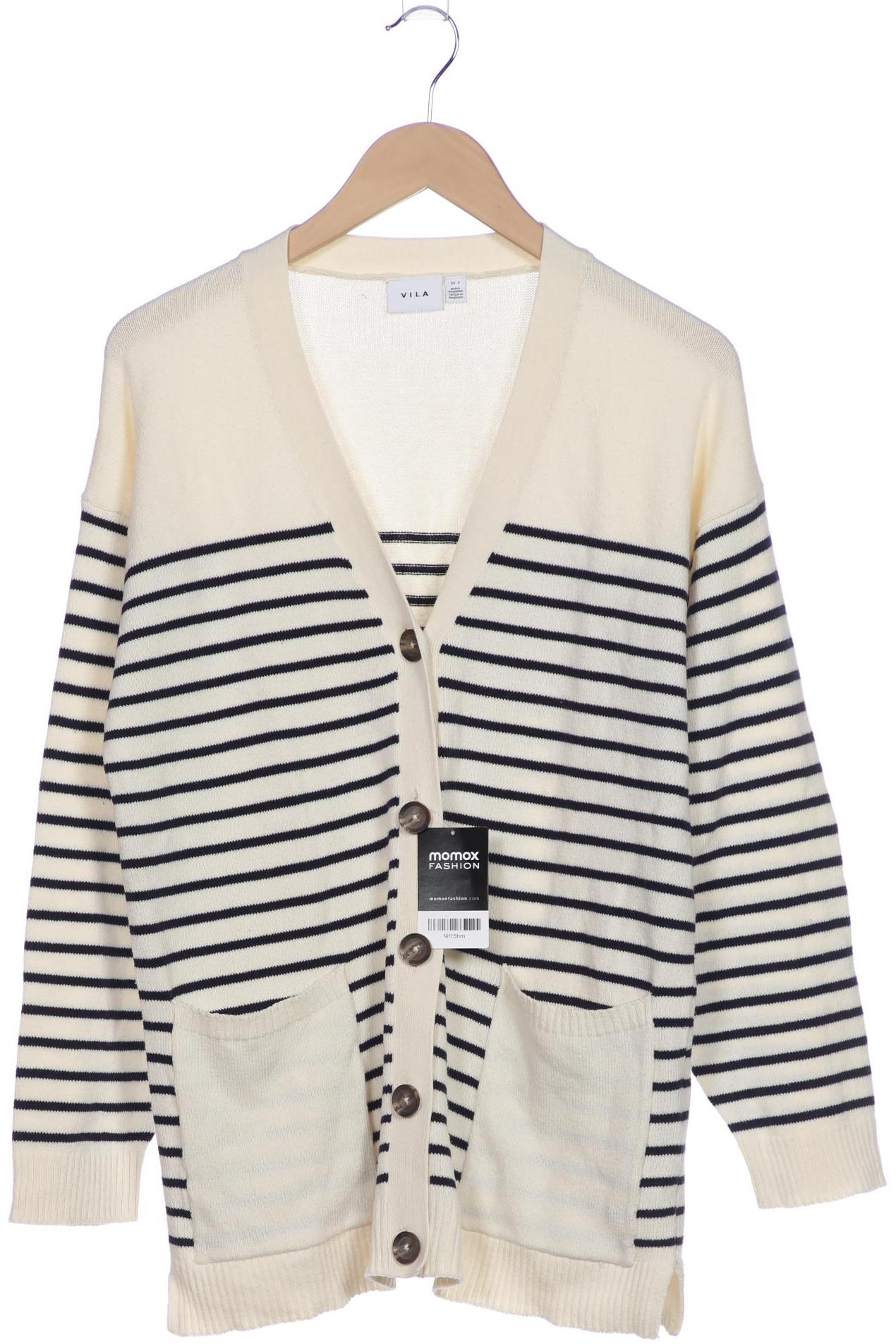 

Vila Damen Strickjacke, cremeweiß, Gr. 36