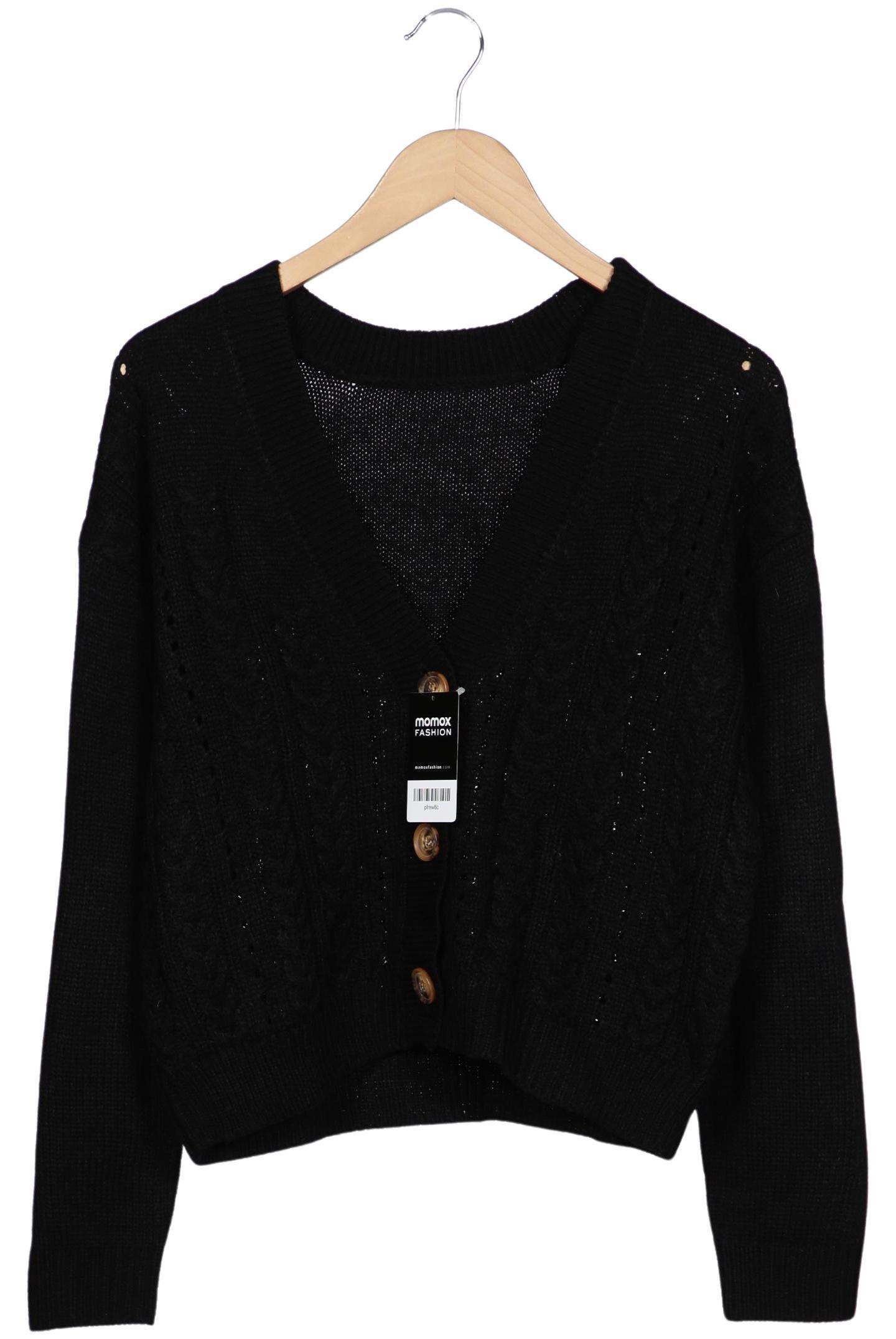 

Vila Damen Strickjacke, schwarz, Gr. 38