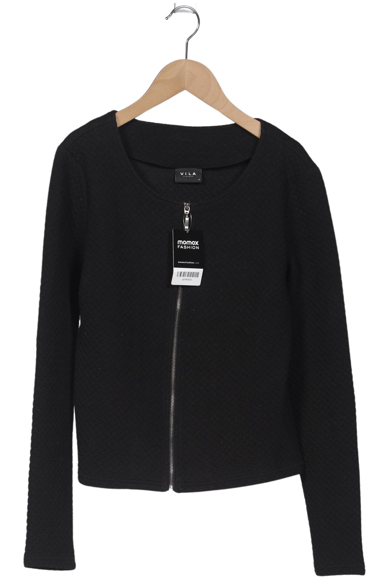 

Vila Damen Strickjacke, schwarz, Gr. 38