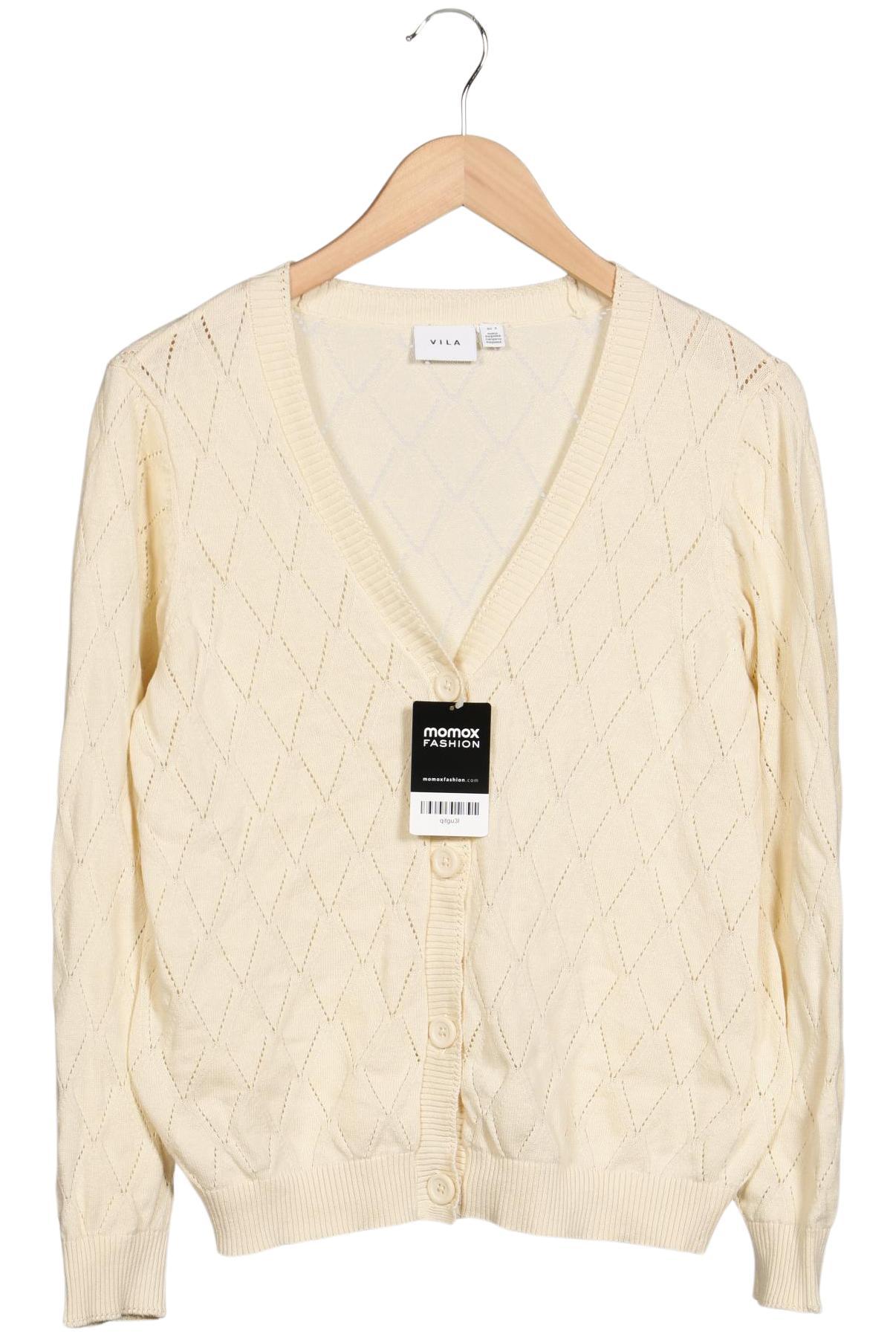 

Vila Damen Strickjacke, cremeweiß, Gr. 36