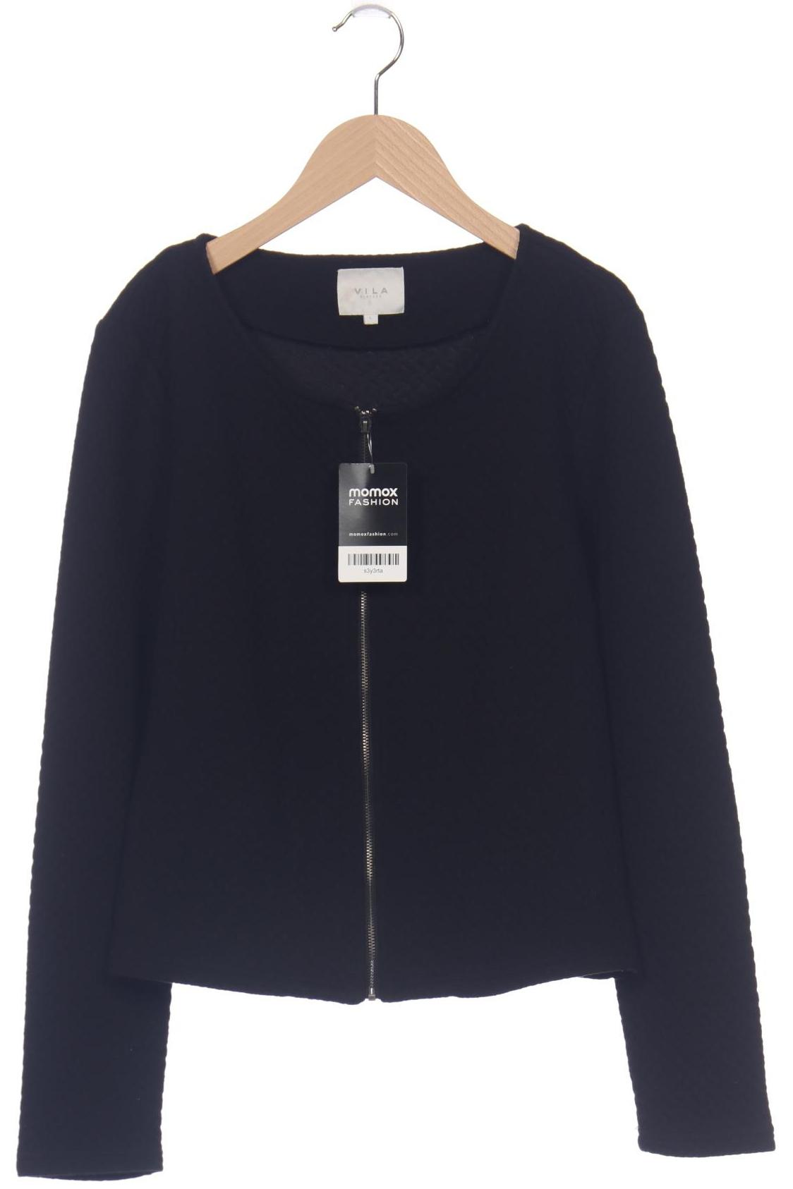 

Vila Damen Strickjacke, schwarz, Gr. 42