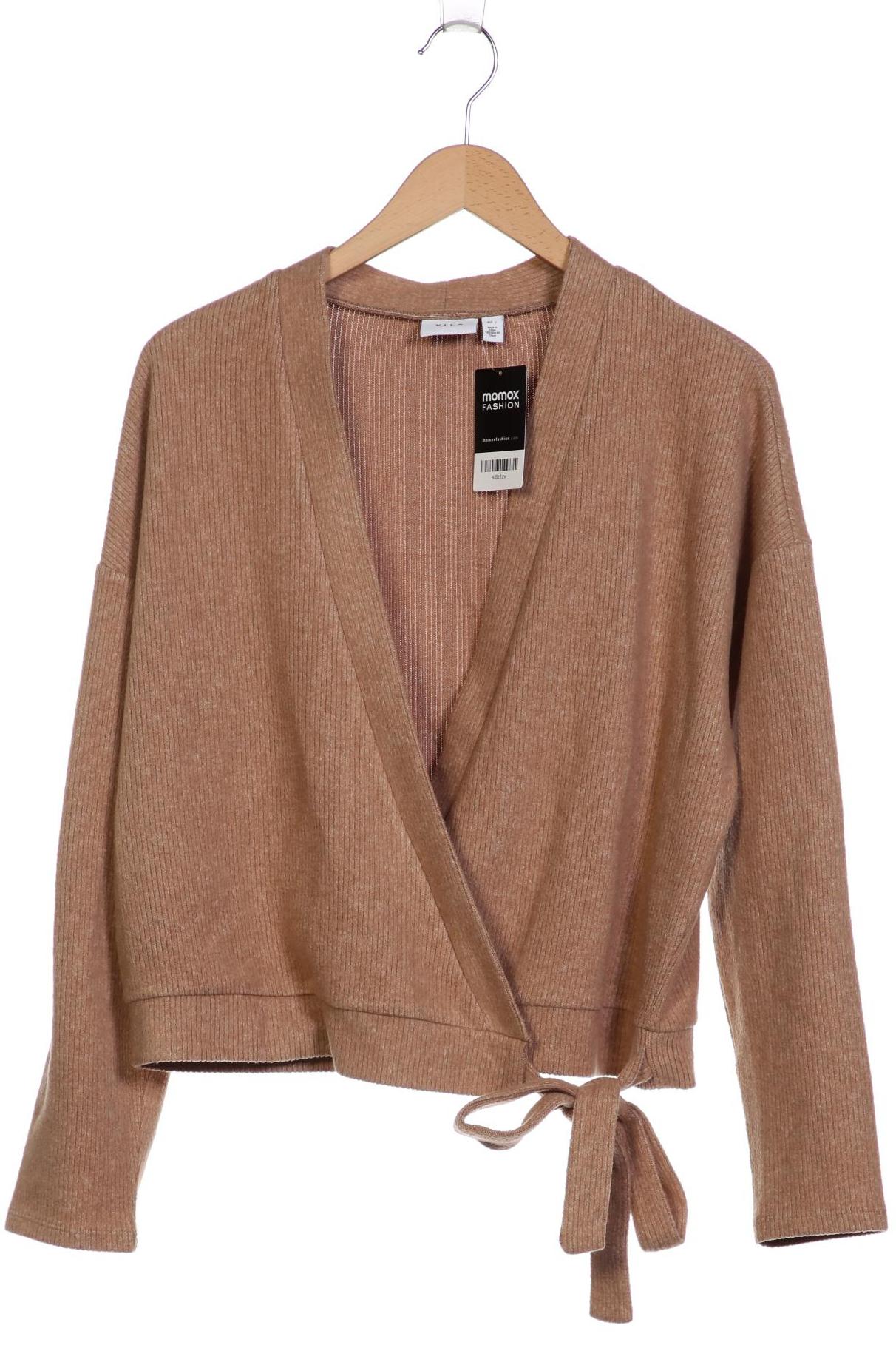 

Vila Damen Strickjacke, beige, Gr. 42