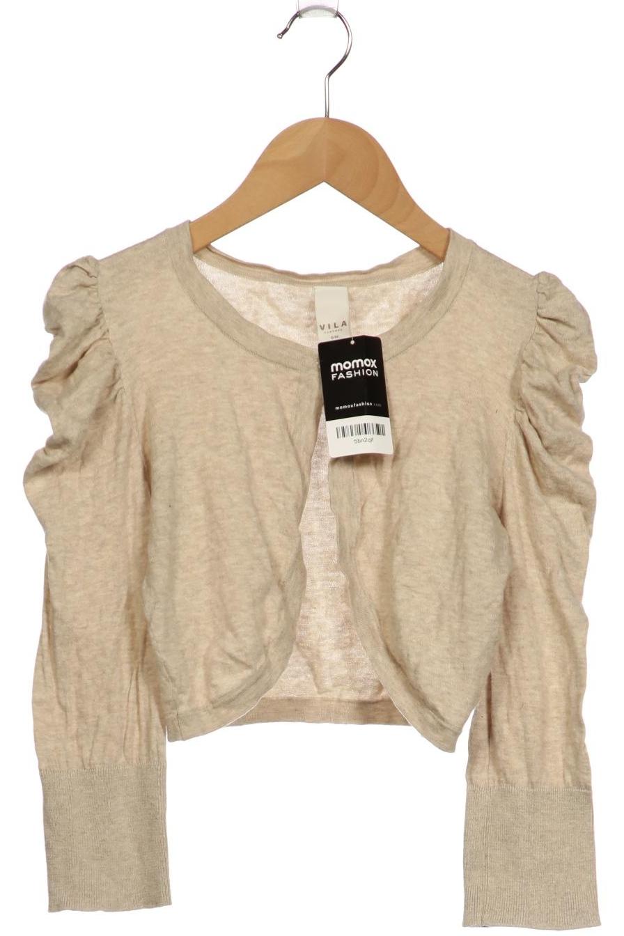 

Vila Damen Strickjacke, beige, Gr. 36