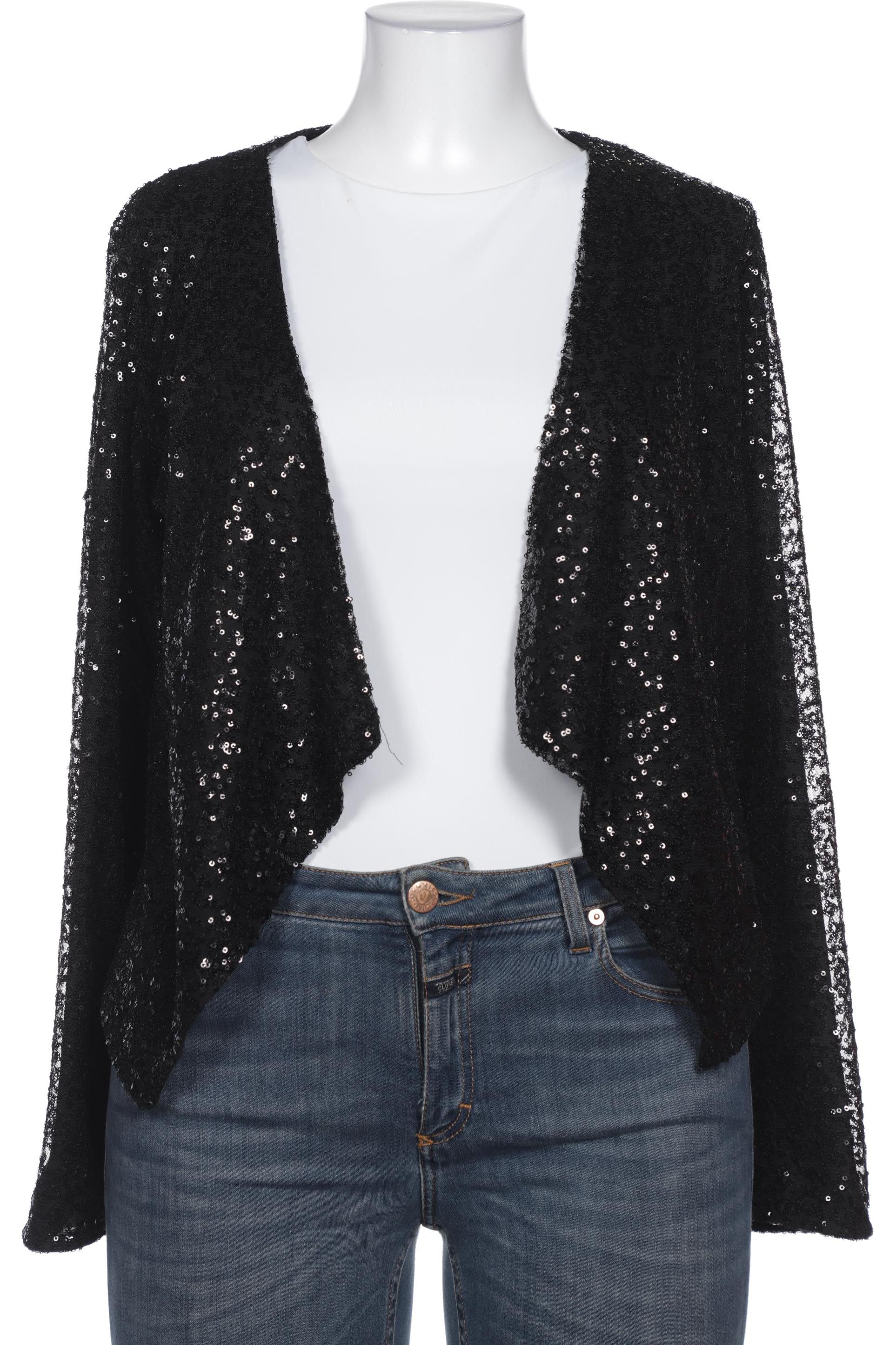 

Vila Damen Strickjacke, schwarz, Gr. 42