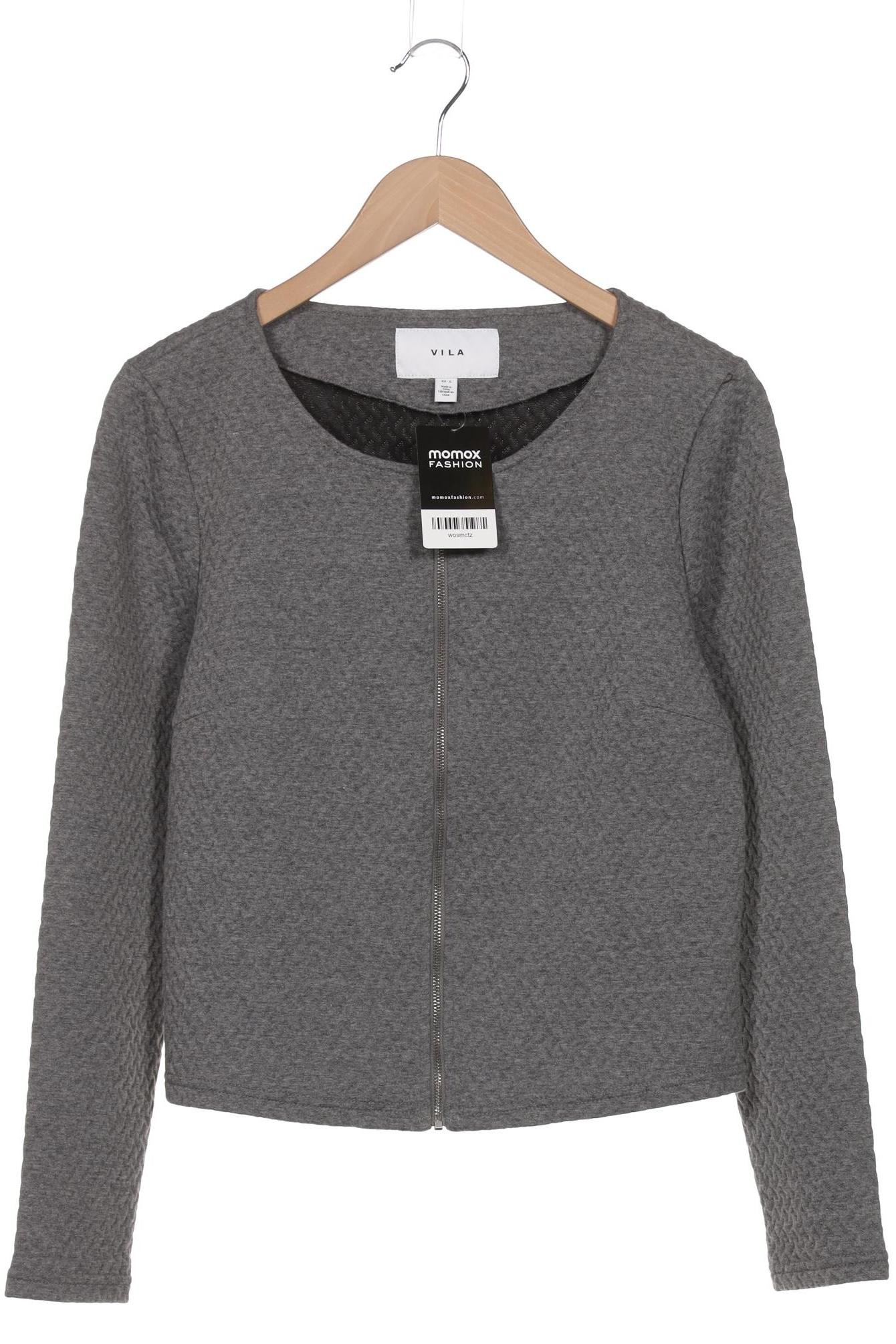 

Vila Damen Strickjacke, grau, Gr. 42