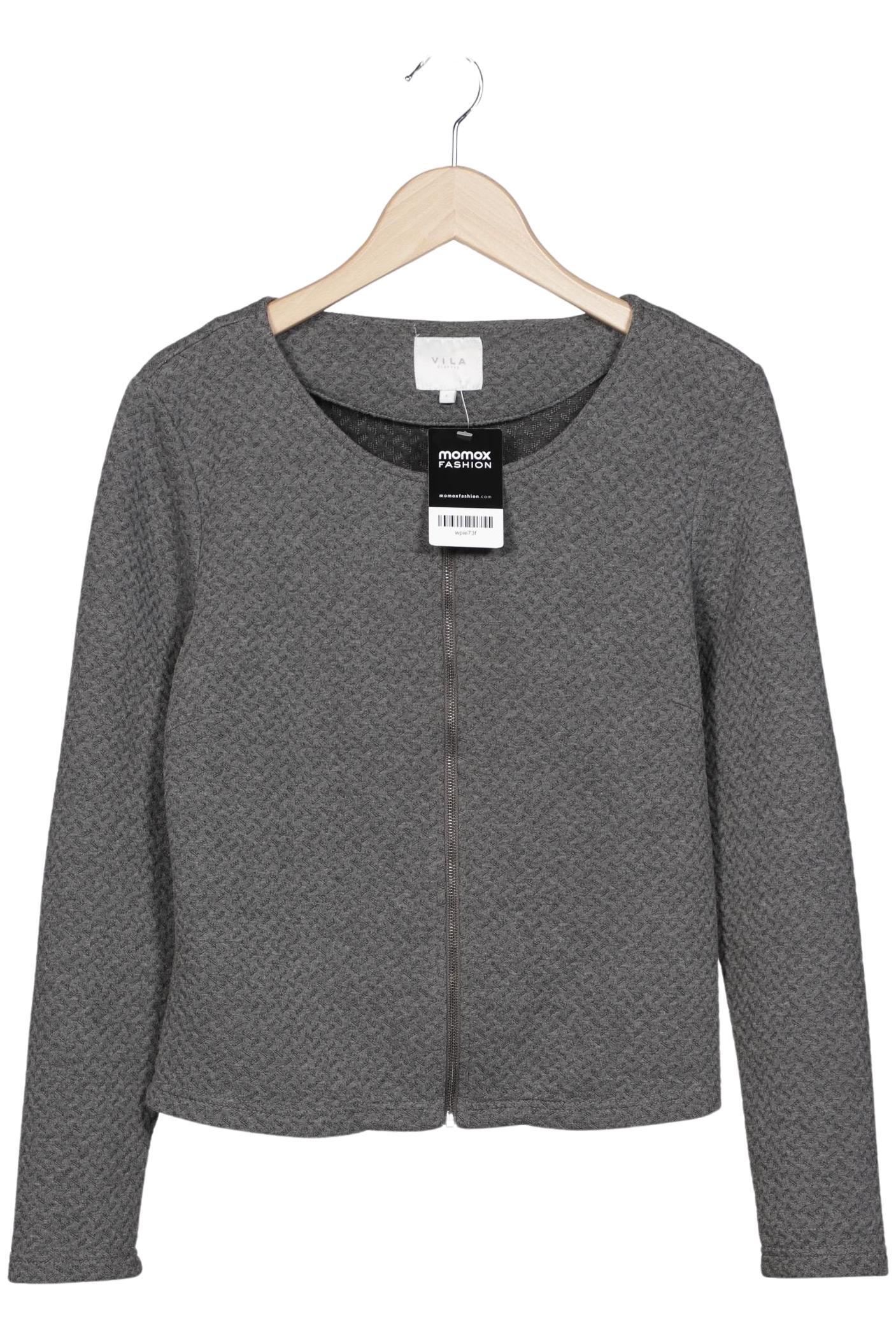 

Vila Damen Strickjacke, grau, Gr. 42