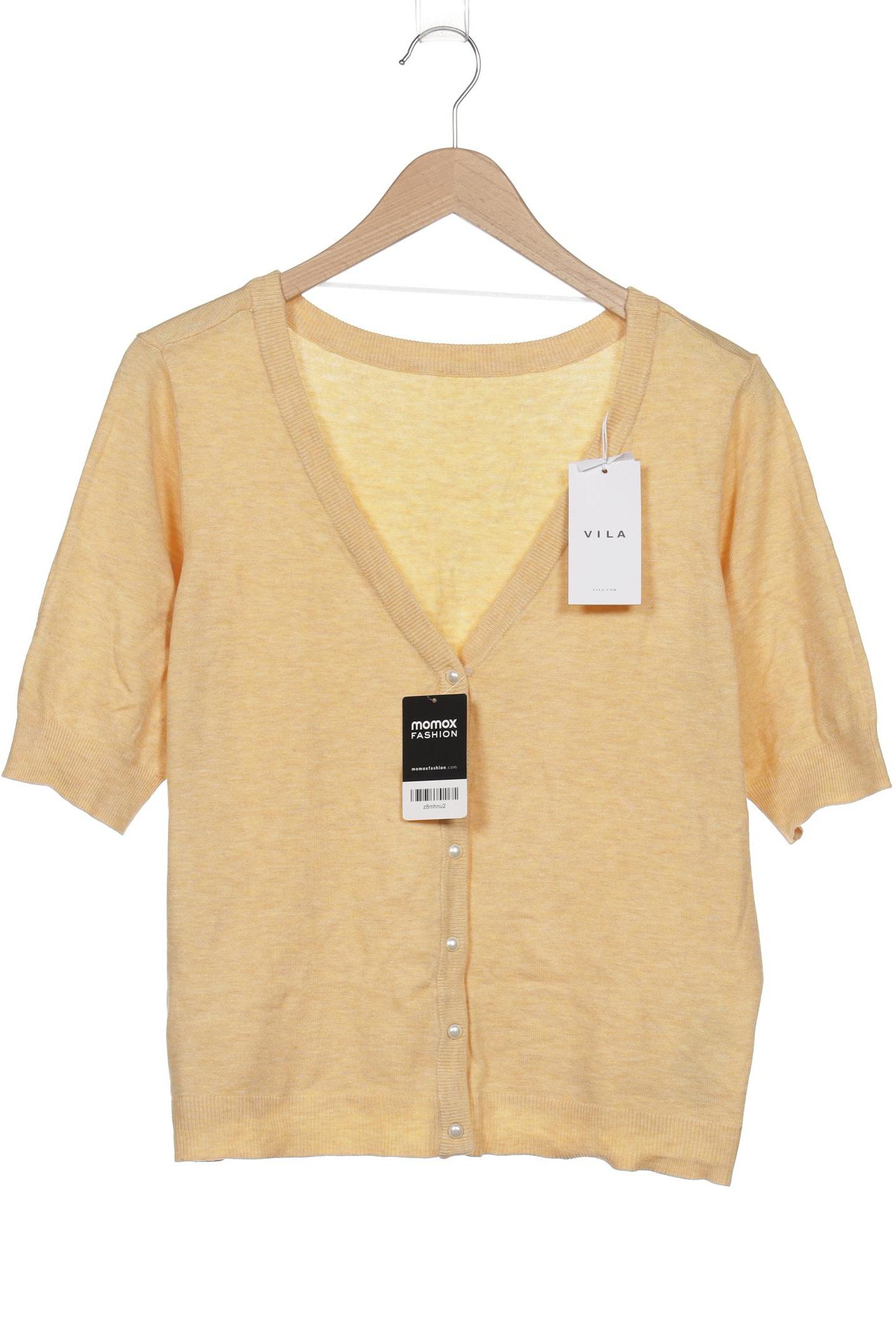 

Vila Damen Strickjacke, orange, Gr. 44