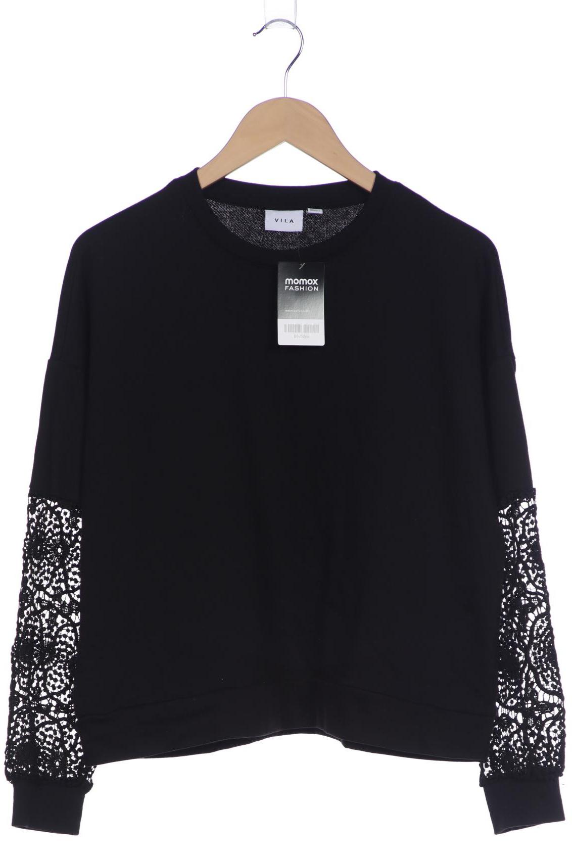 

Vila Damen Sweatshirt, schwarz, Gr. 38