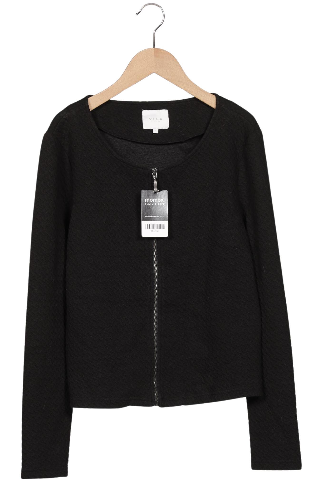 

Vila Damen Sweatshirt, schwarz, Gr. 42