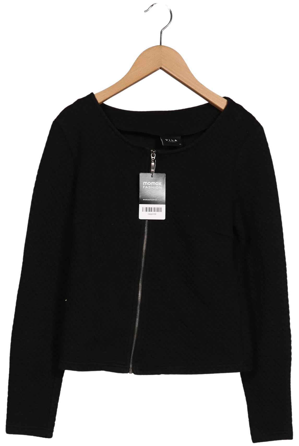 

Vila Damen Sweatshirt, schwarz, Gr. 34