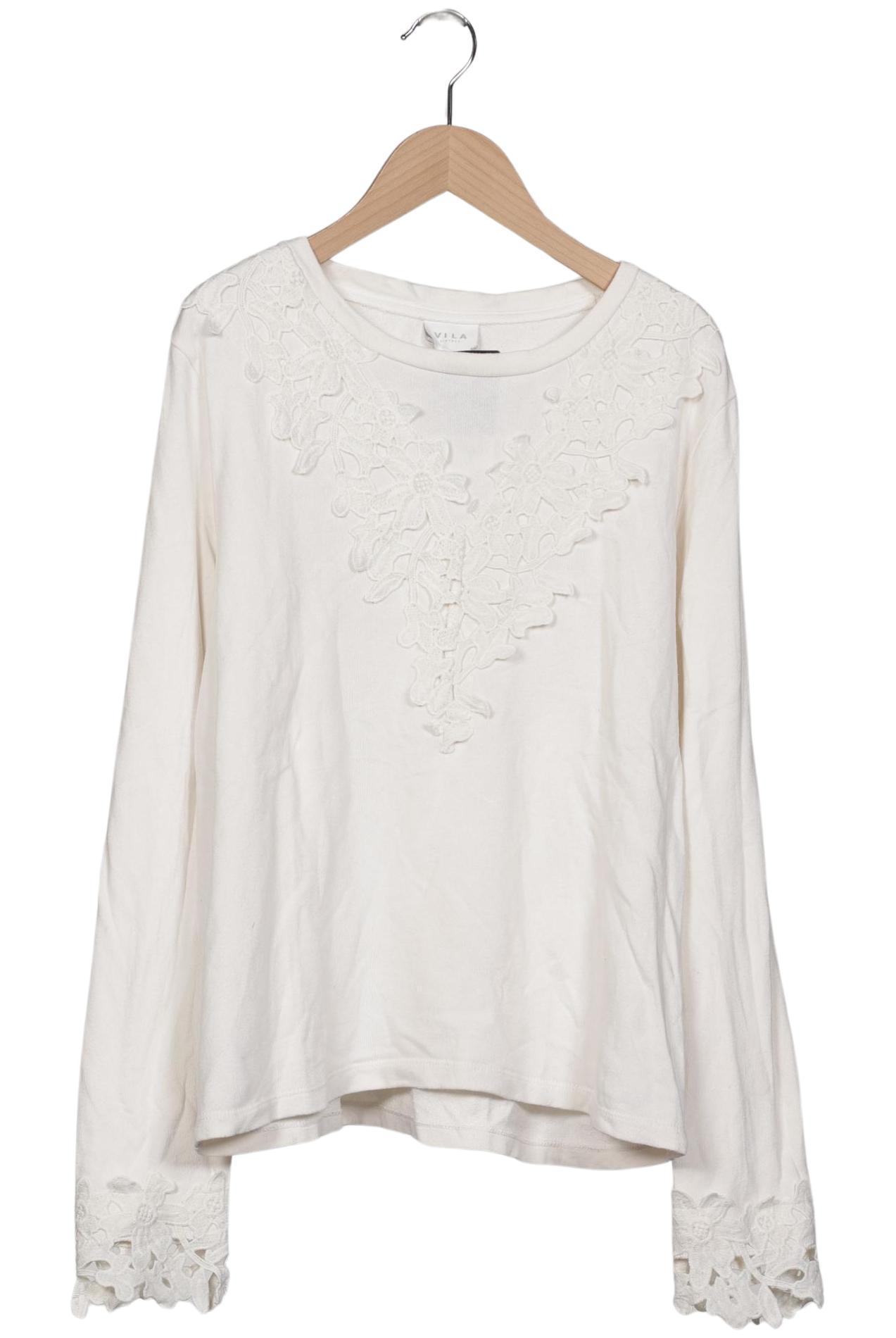 

Vila Damen Sweatshirt, cremeweiß, Gr. 38