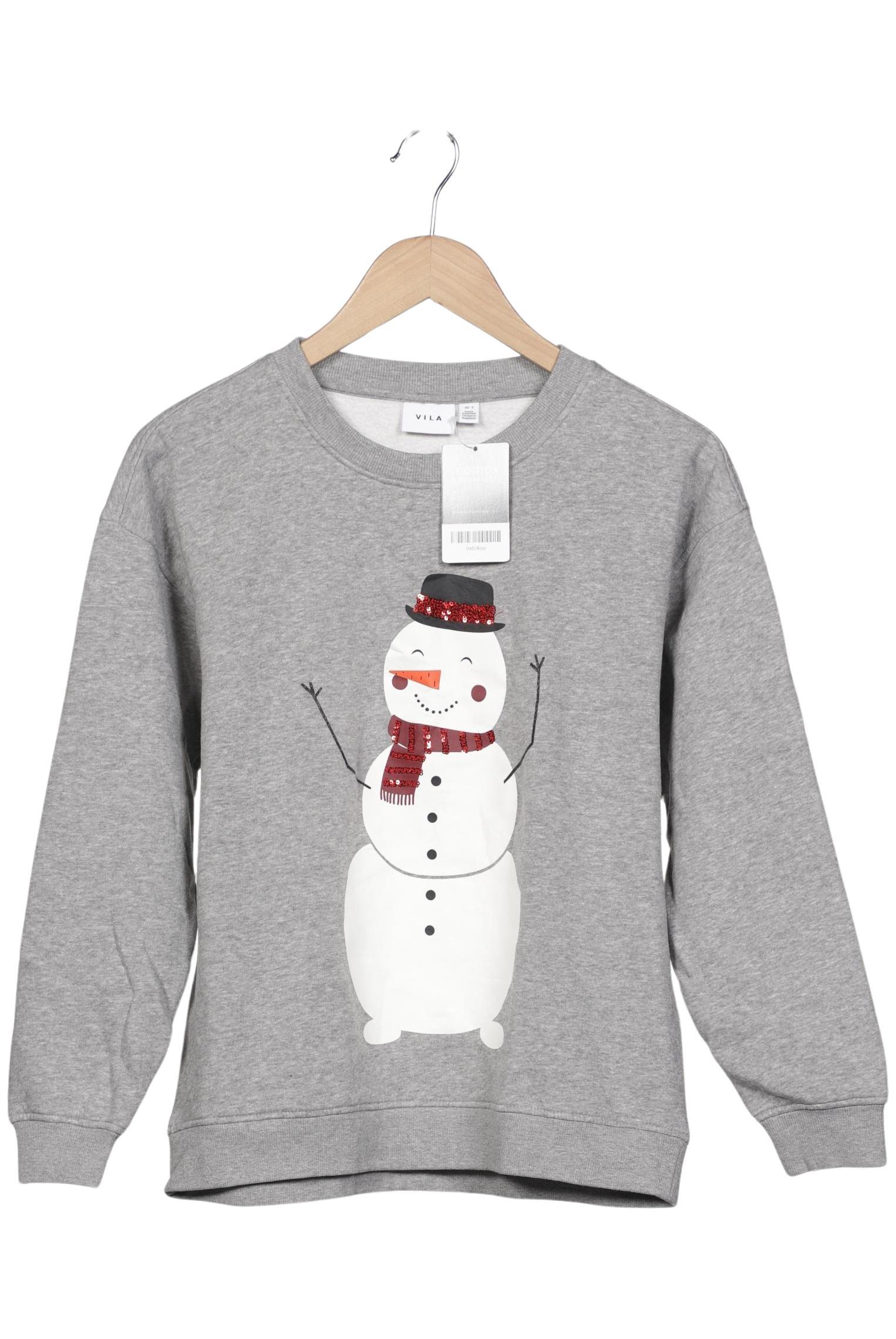 

Vila Damen Sweatshirt, grau, Gr. 36