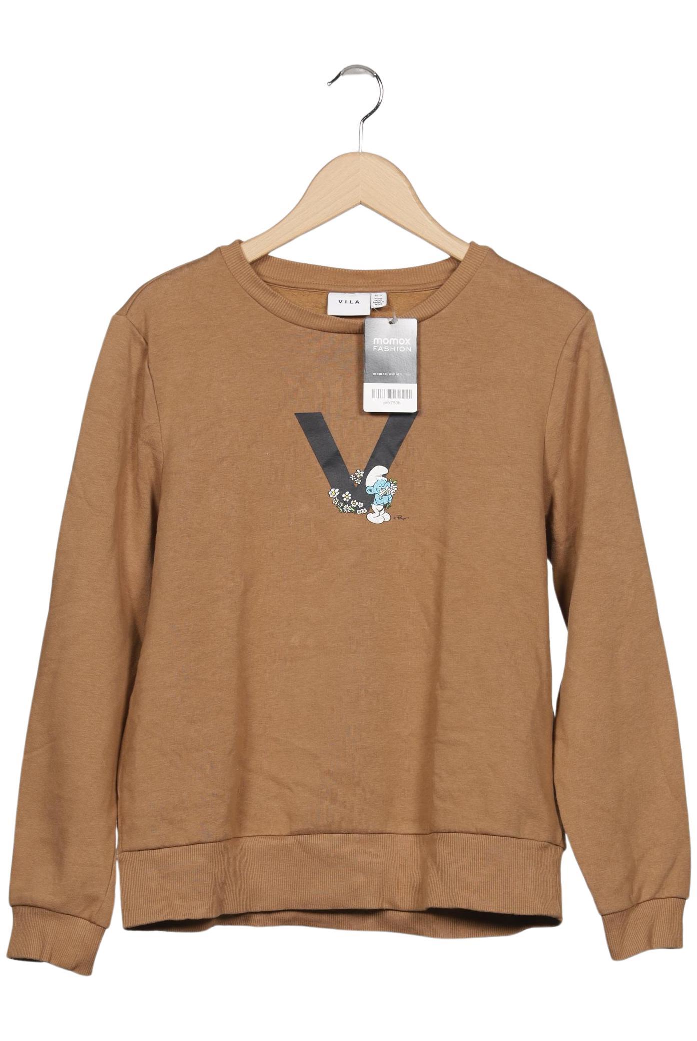 

Vila Damen Sweatshirt, braun, Gr. 42