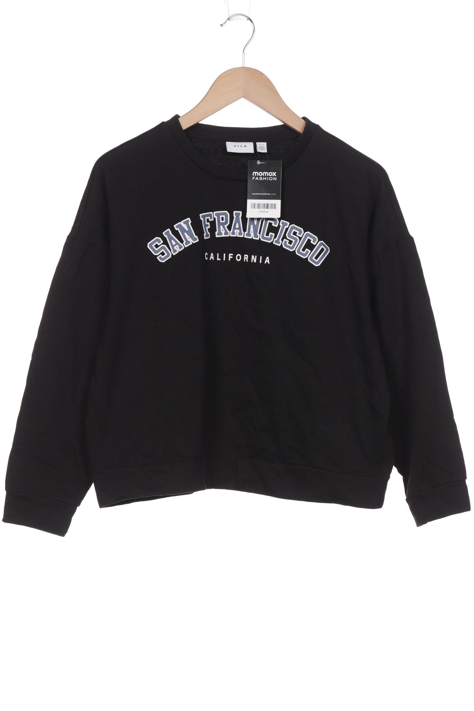 

Vila Damen Sweatshirt, schwarz