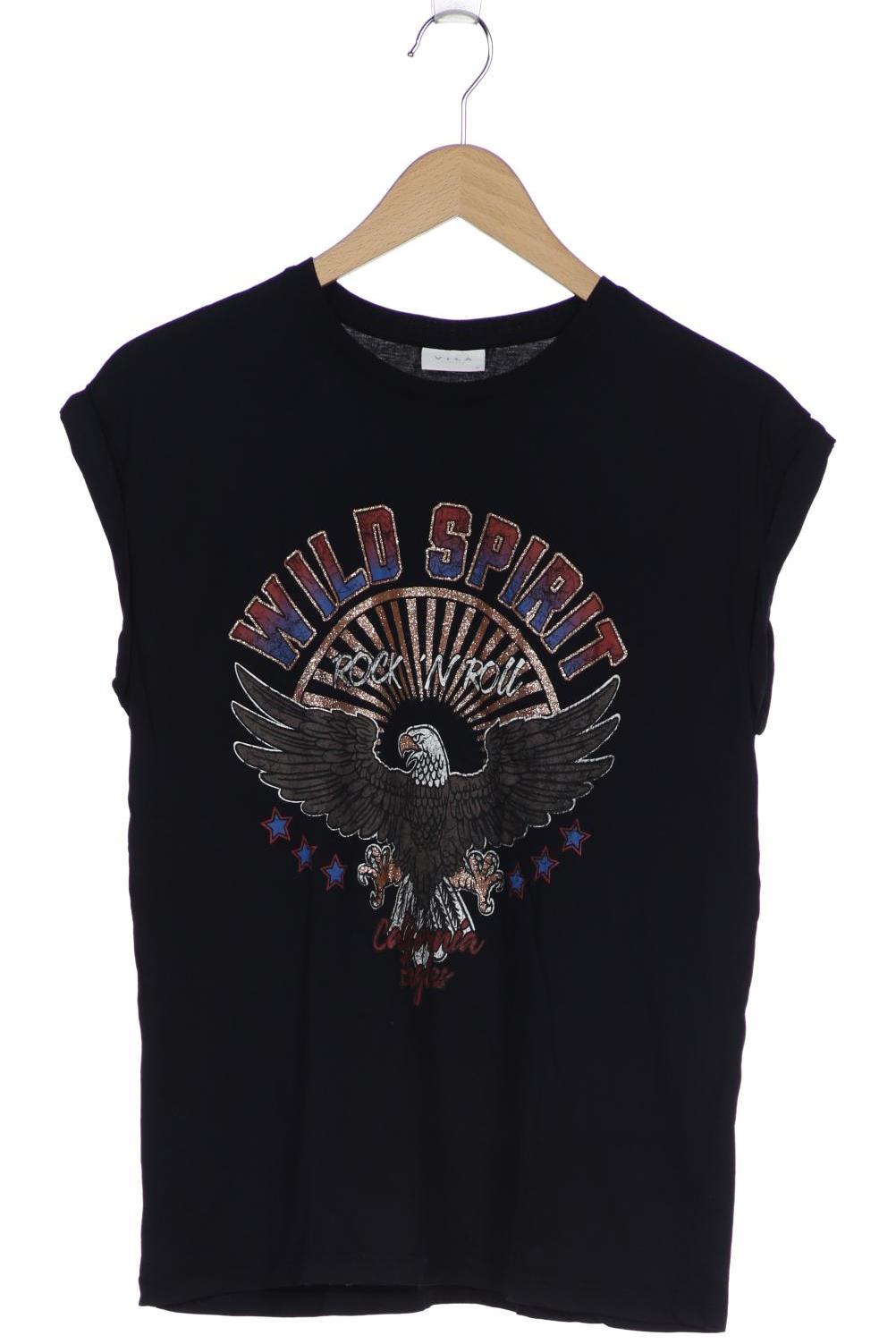 

Vila Damen T-Shirt, marineblau, Gr. 34