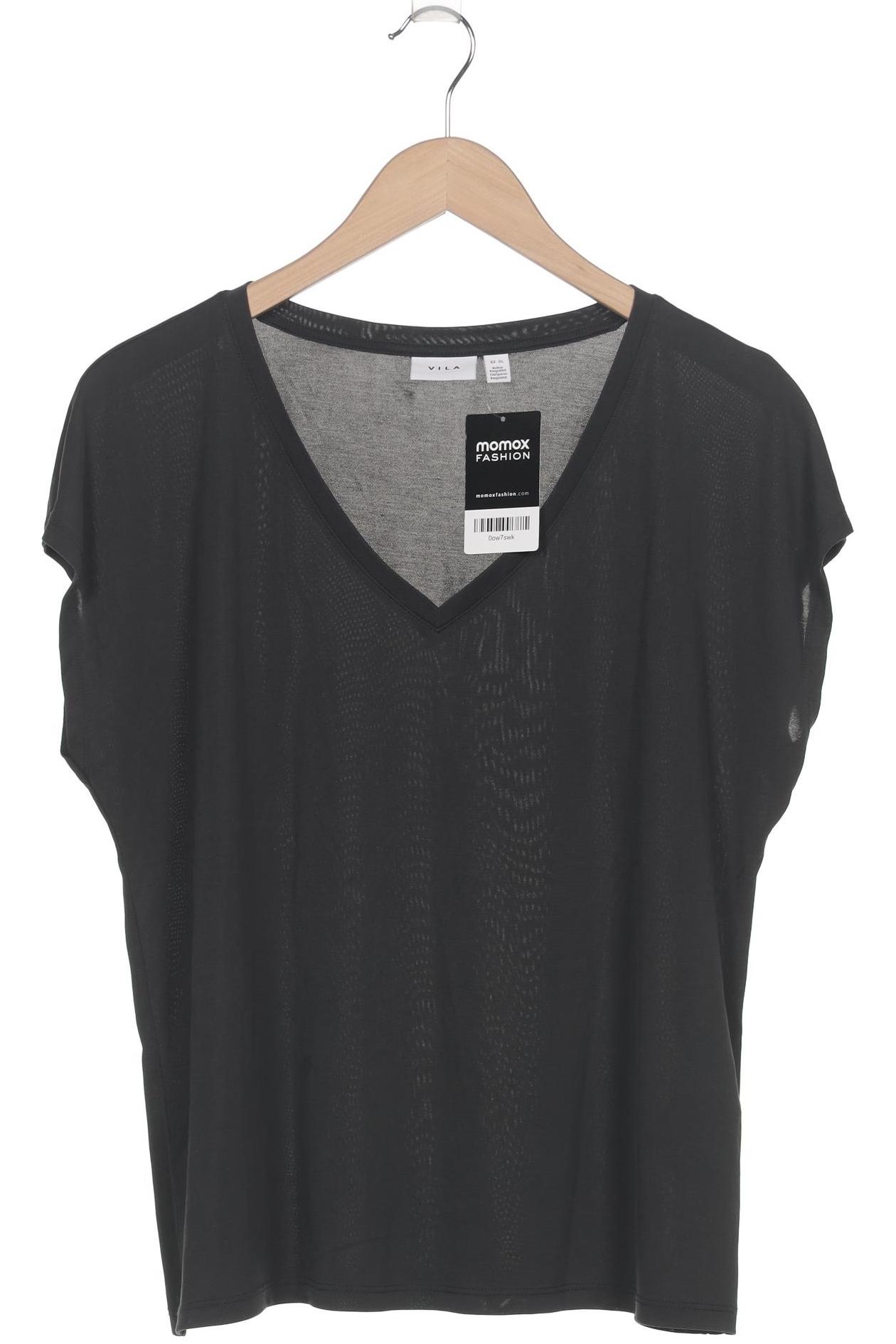 

Vila Damen T-Shirt, schwarz, Gr. 44