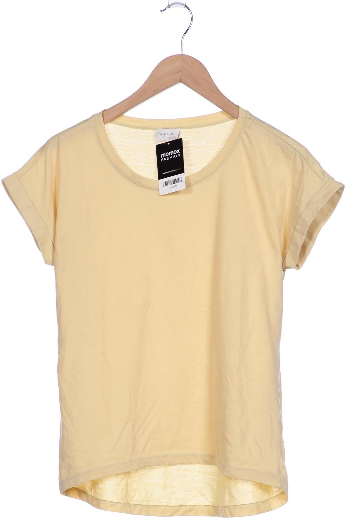 

Vila Damen T-Shirt, gelb, Gr. 38
