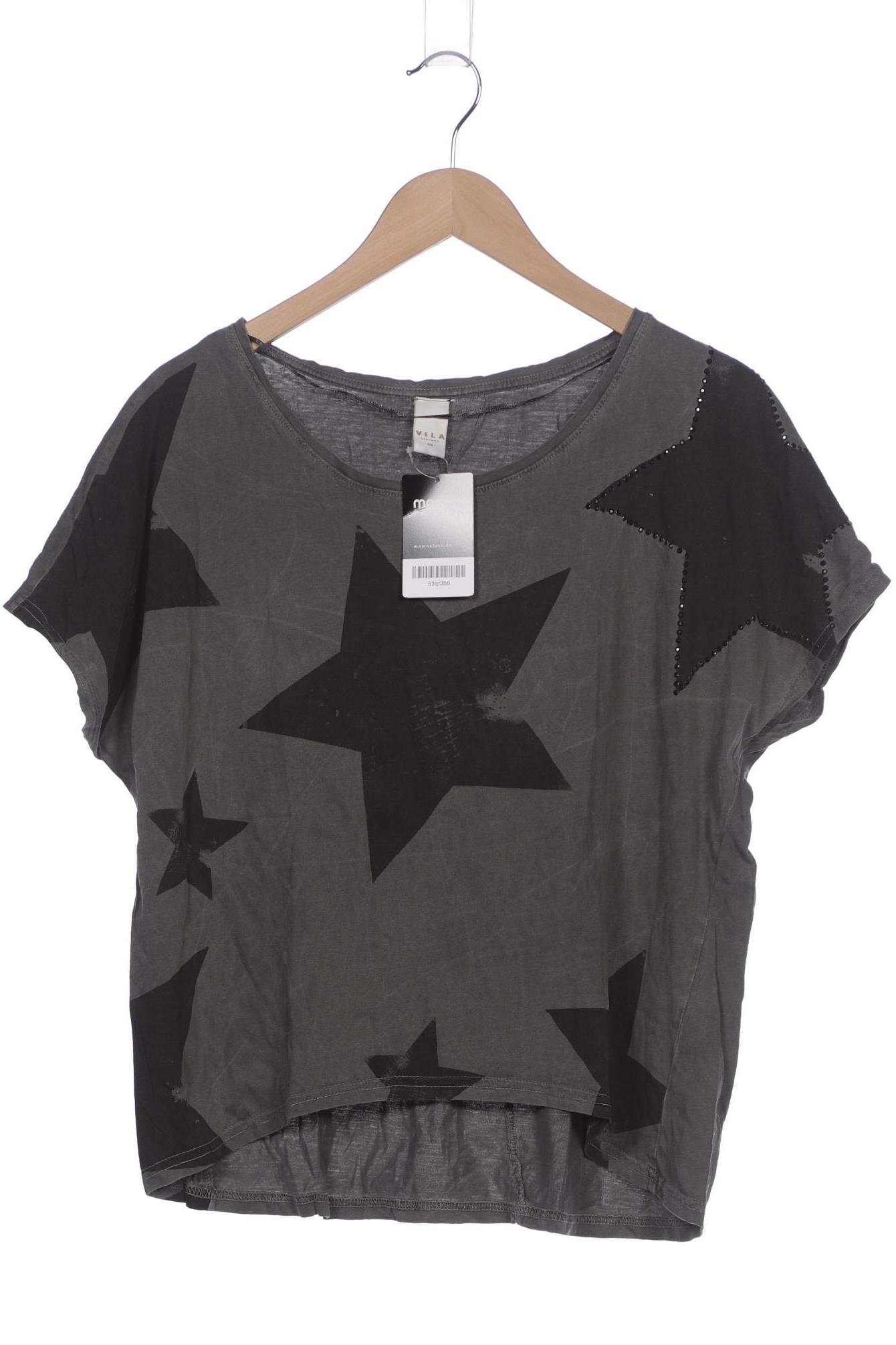 

Vila Damen T-Shirt, grau, Gr. 34