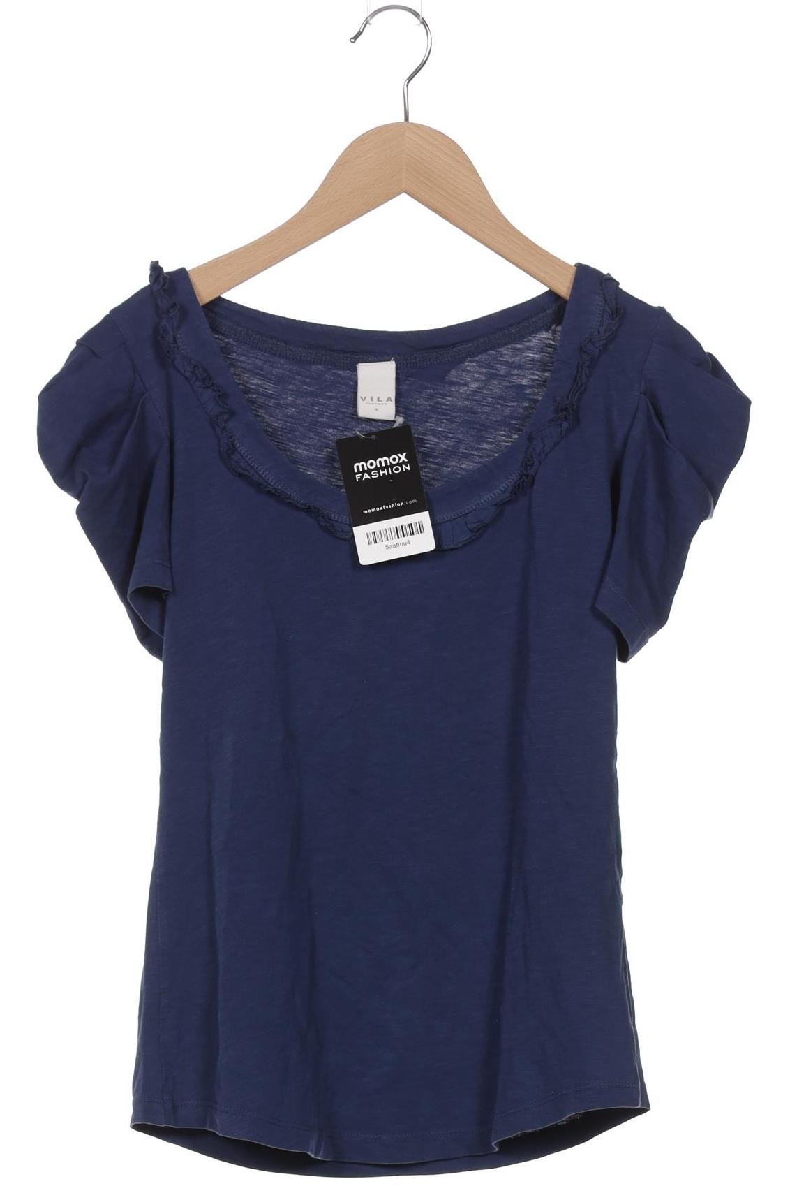 

Vila Damen T-Shirt, marineblau, Gr. 36
