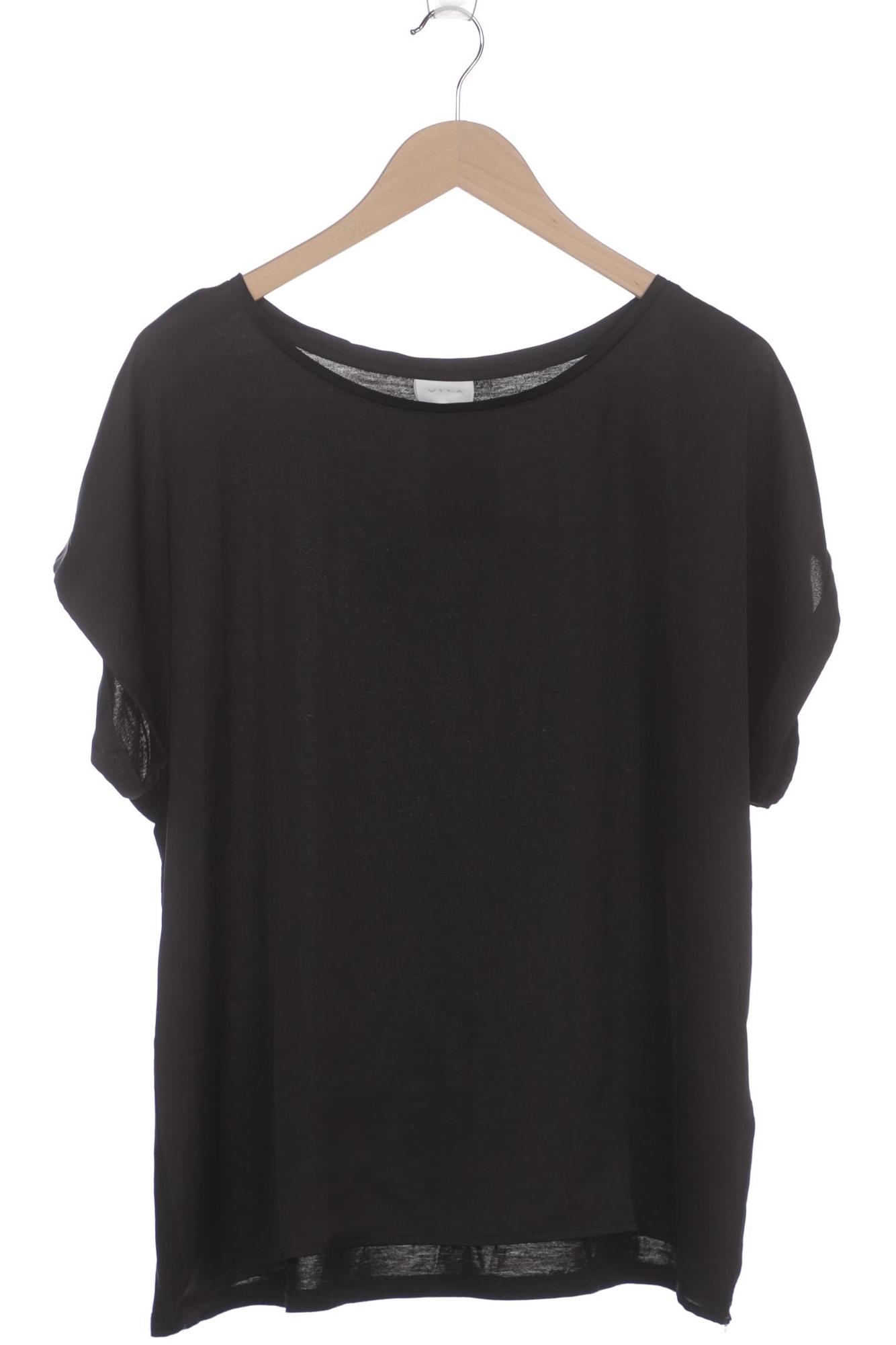 

Vila Damen T-Shirt, schwarz, Gr. 48