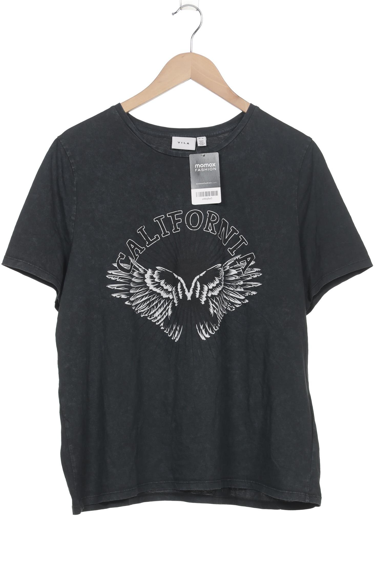

Vila Damen T-Shirt, schwarz, Gr. 44