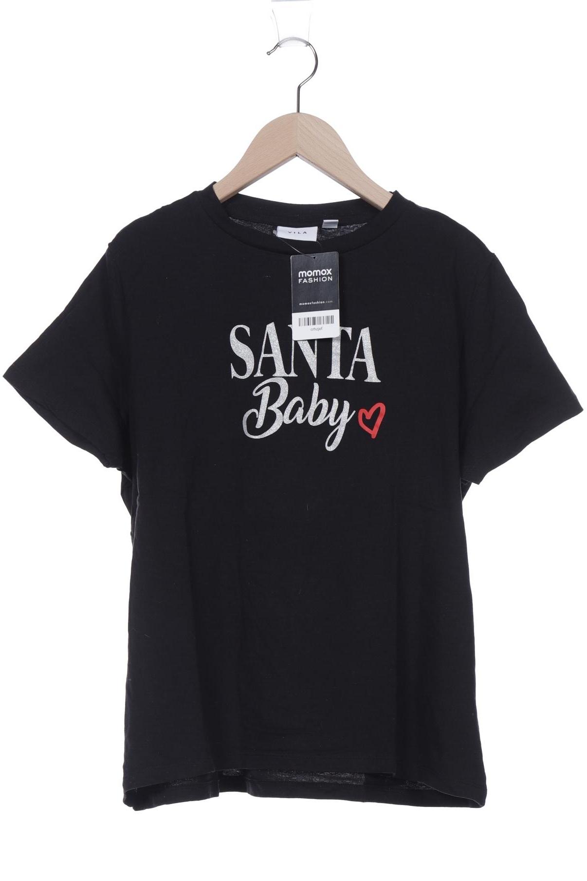 

Vila Damen T-Shirt, schwarz, Gr. 44