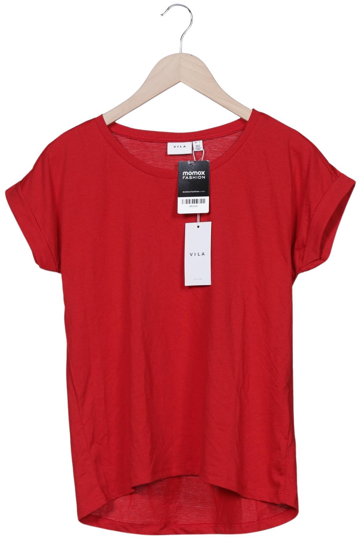 

Vila Damen T-Shirt, rot, Gr. 36