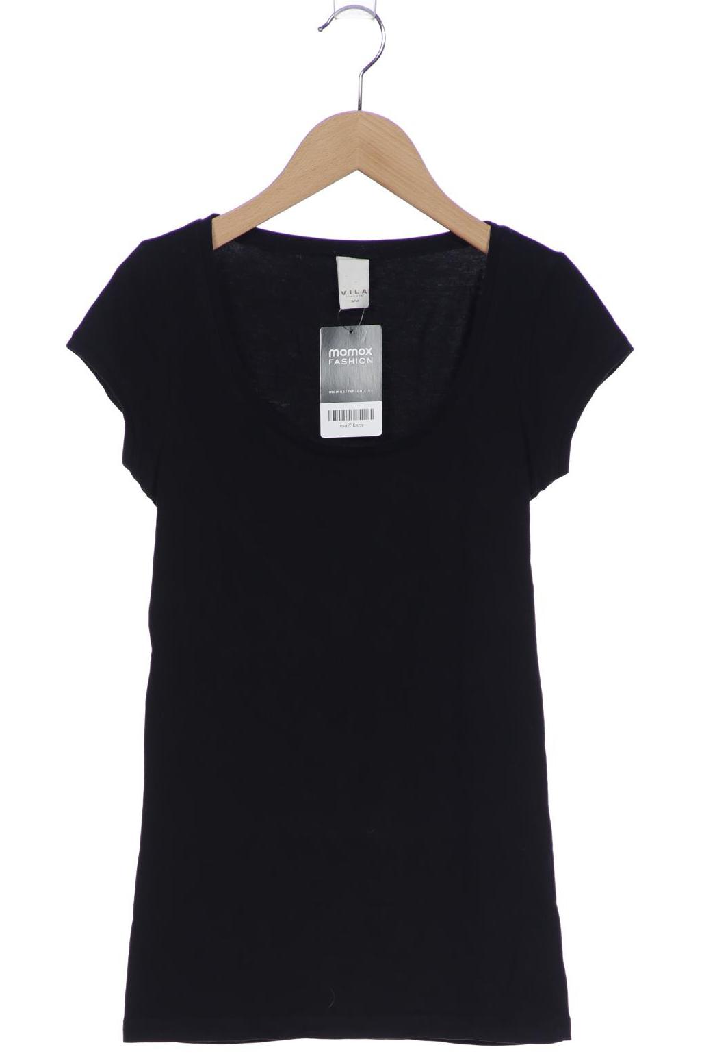 

Vila Damen T-Shirt, schwarz, Gr. 36