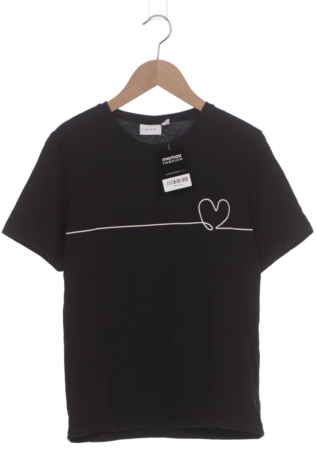 

Vila Damen T-Shirt, schwarz, Gr. 34