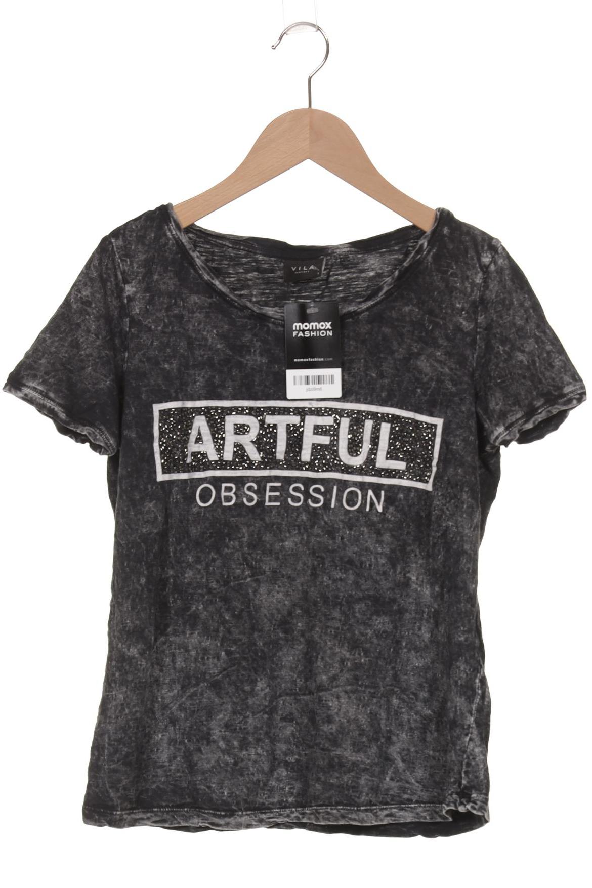 

Vila Damen T-Shirt, grau, Gr. 36