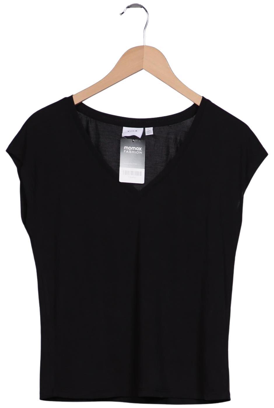 

Vila Damen T-Shirt, schwarz, Gr. 36