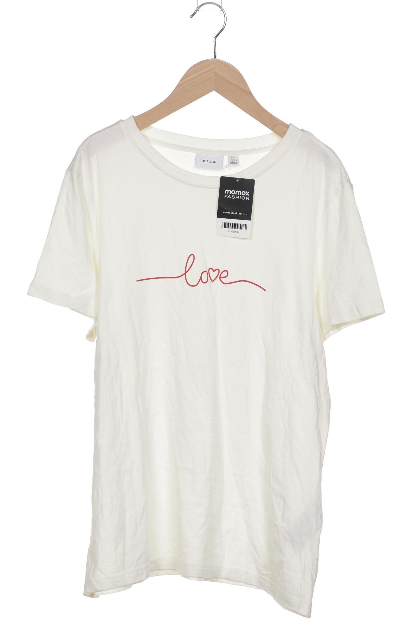 

Vila Damen T-Shirt, cremeweiß, Gr. 42