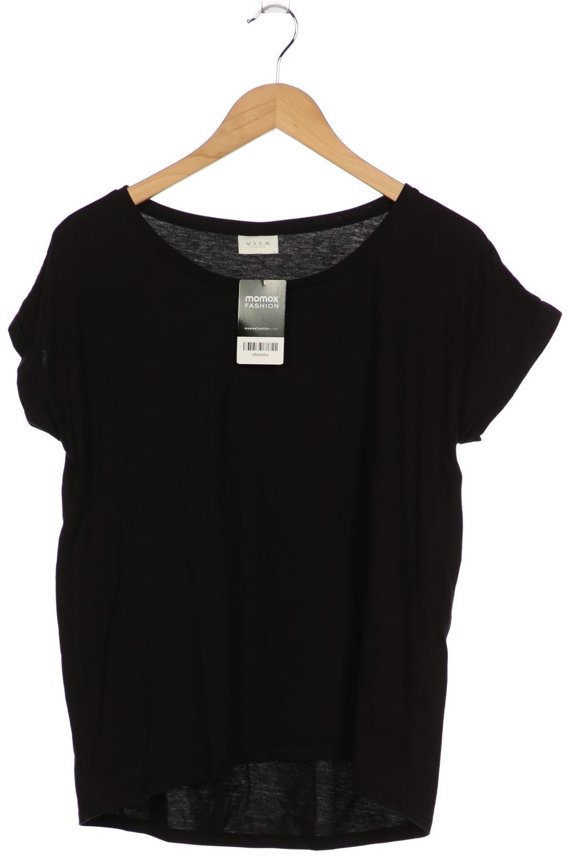 

Vila Damen T-Shirt, schwarz, Gr. 42