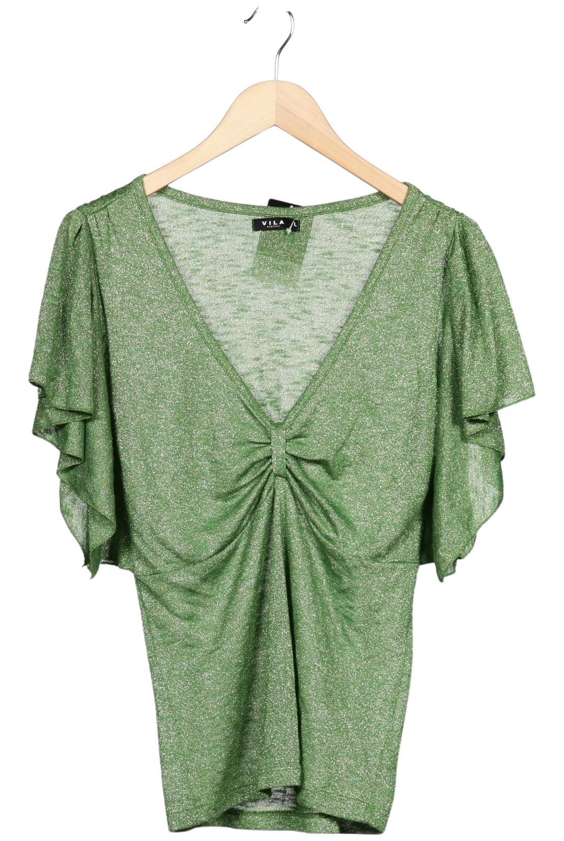 

Vila Damen T-Shirt, grün, Gr. 42